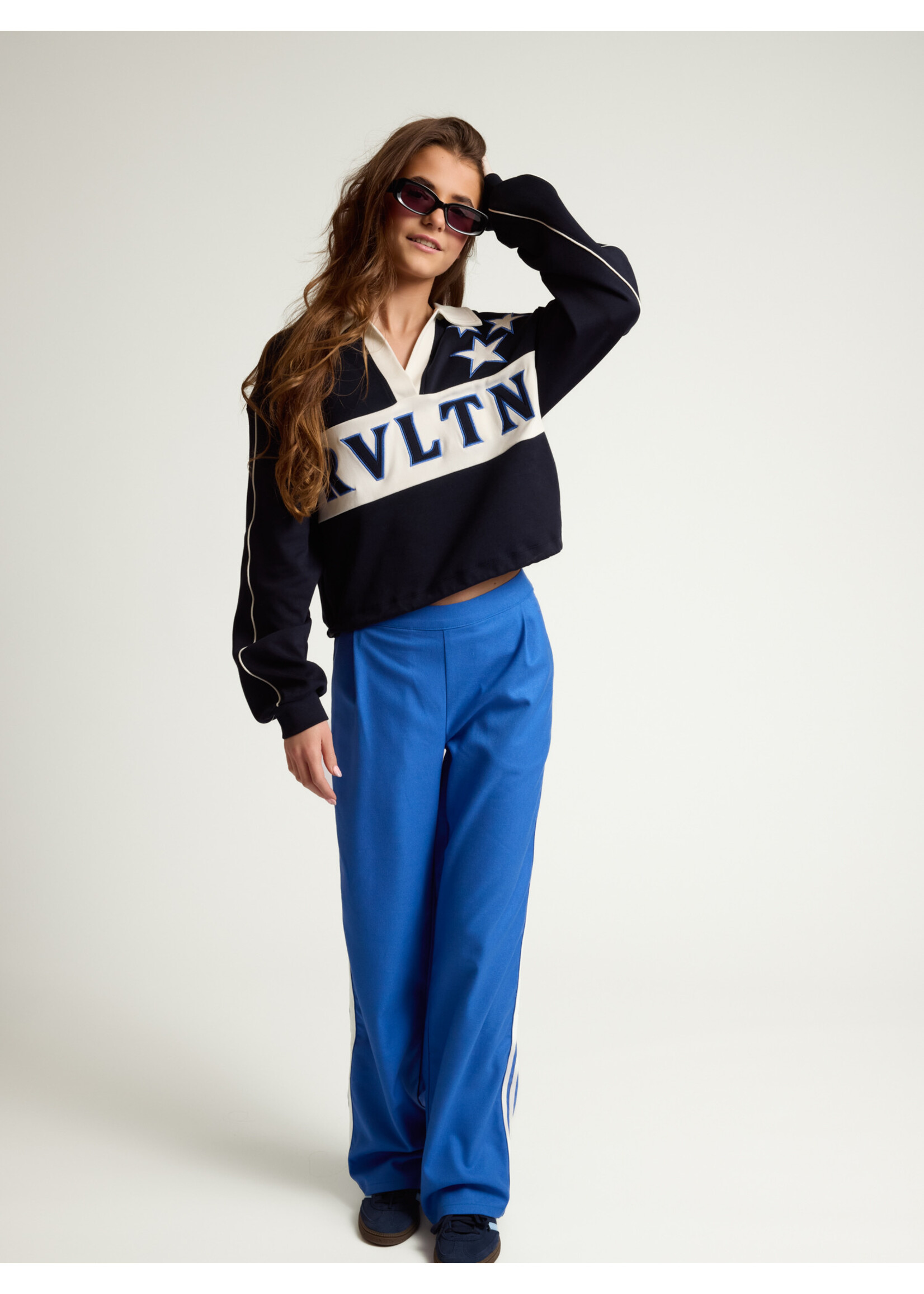 Looxs Polo Sweater 5316 - donkerblauw