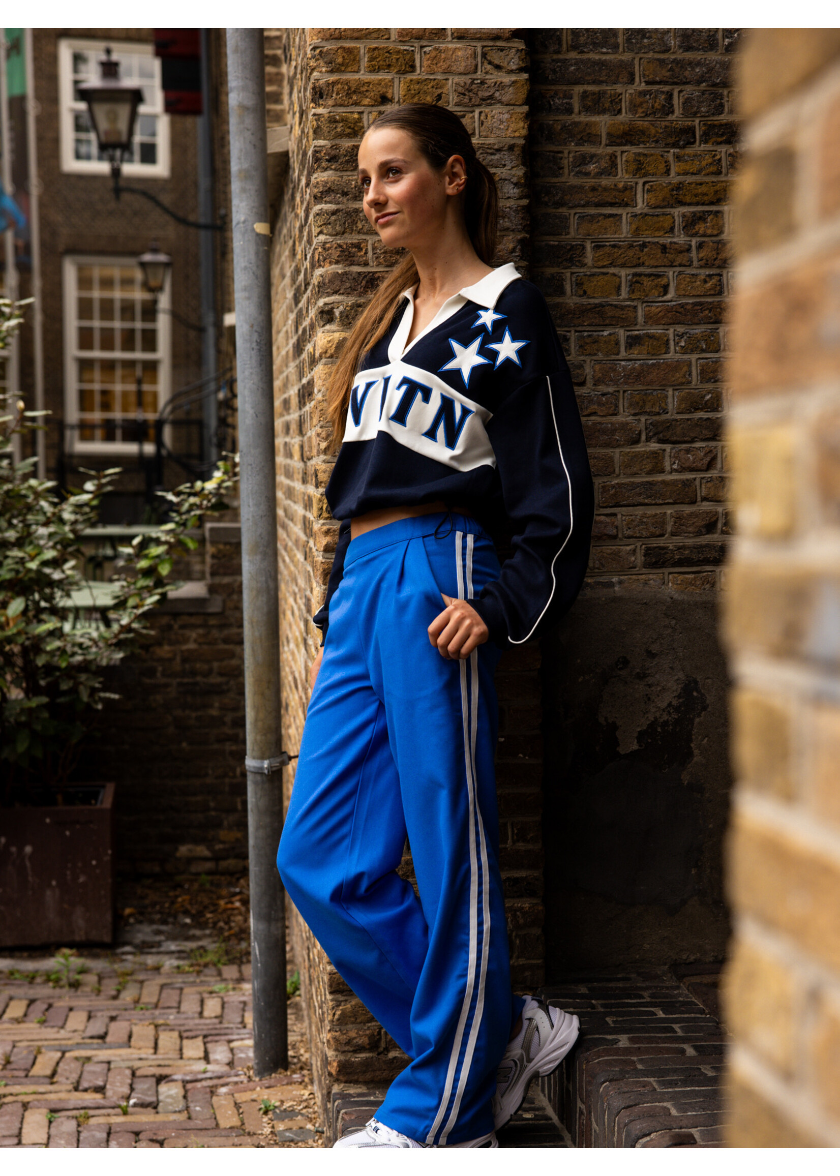 Looxs Polo Sweater 5316 - donkerblauw