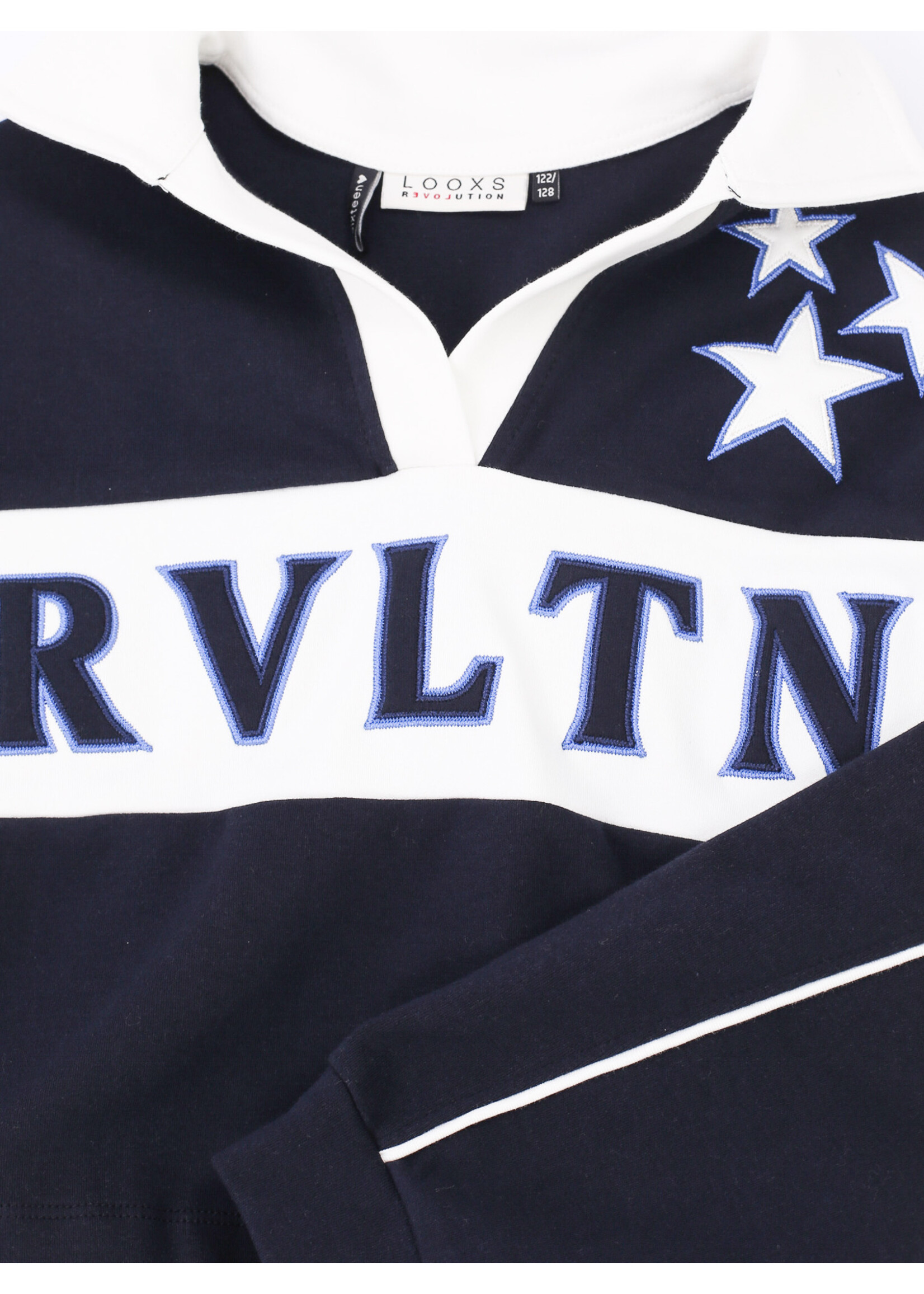 Looxs Polo Sweater 5316 - donkerblauw