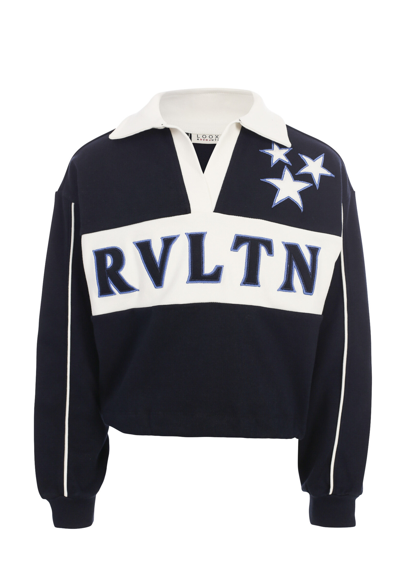 Looxs Polo Sweater 5316 - donkerblauw