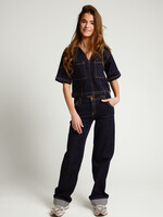 Looxs Denim Top 5107 - donkerblauw denim