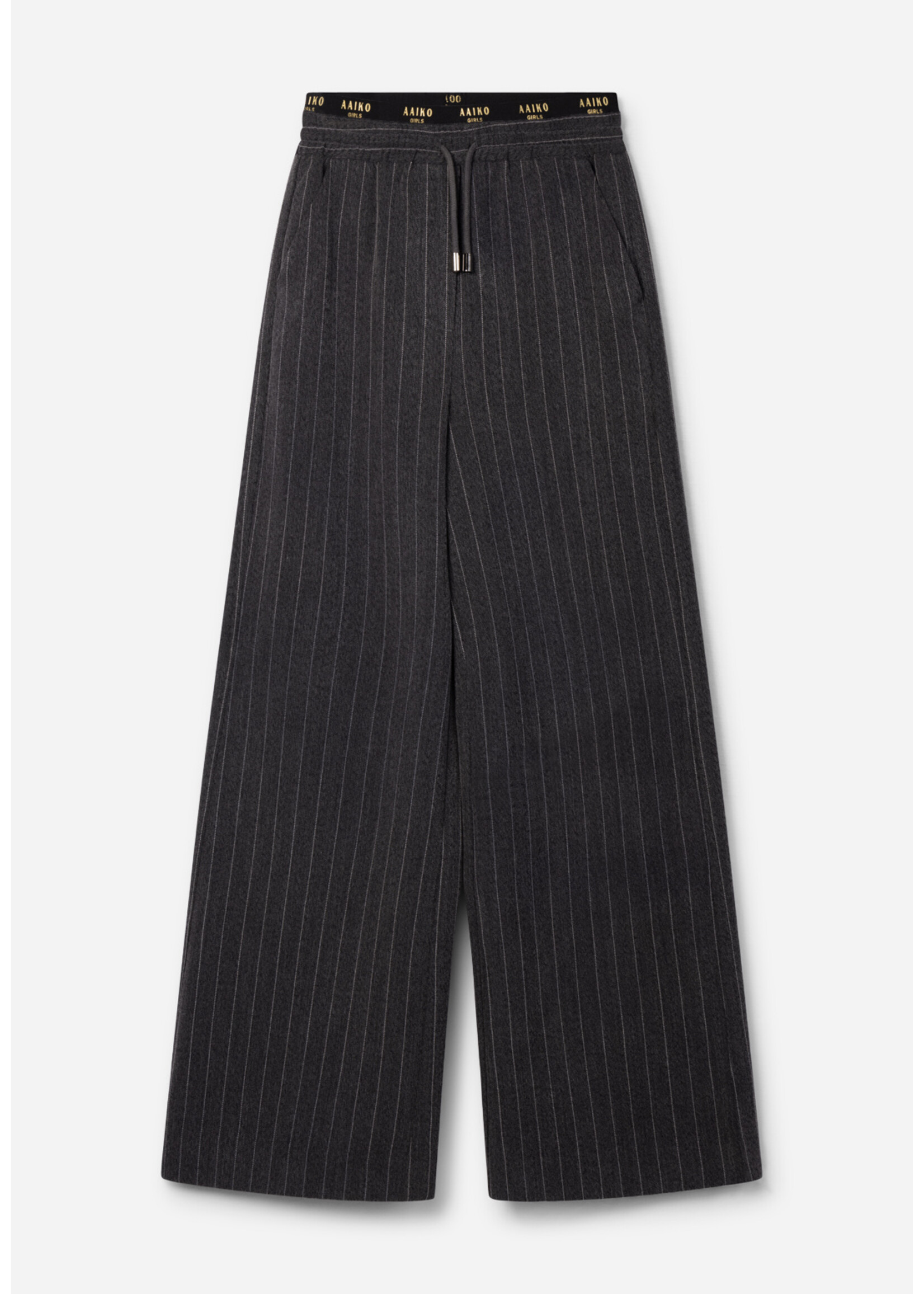 AAIKO Broek ESILA PINSTRIPE - fudge