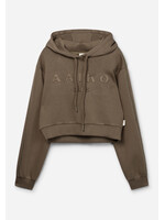 AAIKO Sweater HAYLEE VIS - fudge