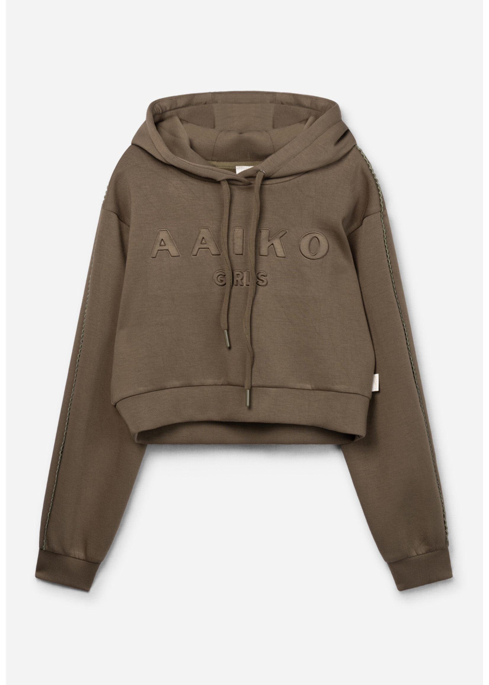 AAIKO Sweater HAYLEE VIS - fudge