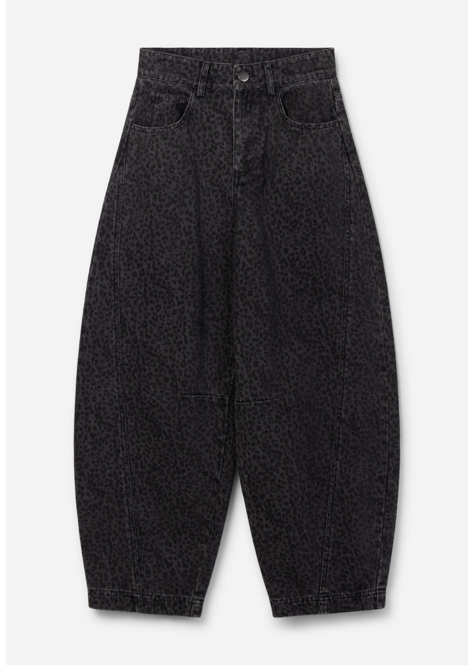 AAIKO Broek QUINN ANIMAL - grijs