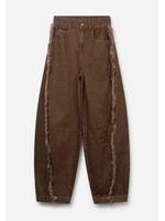 AAIKO Broek QUINN FRINGE - fudge