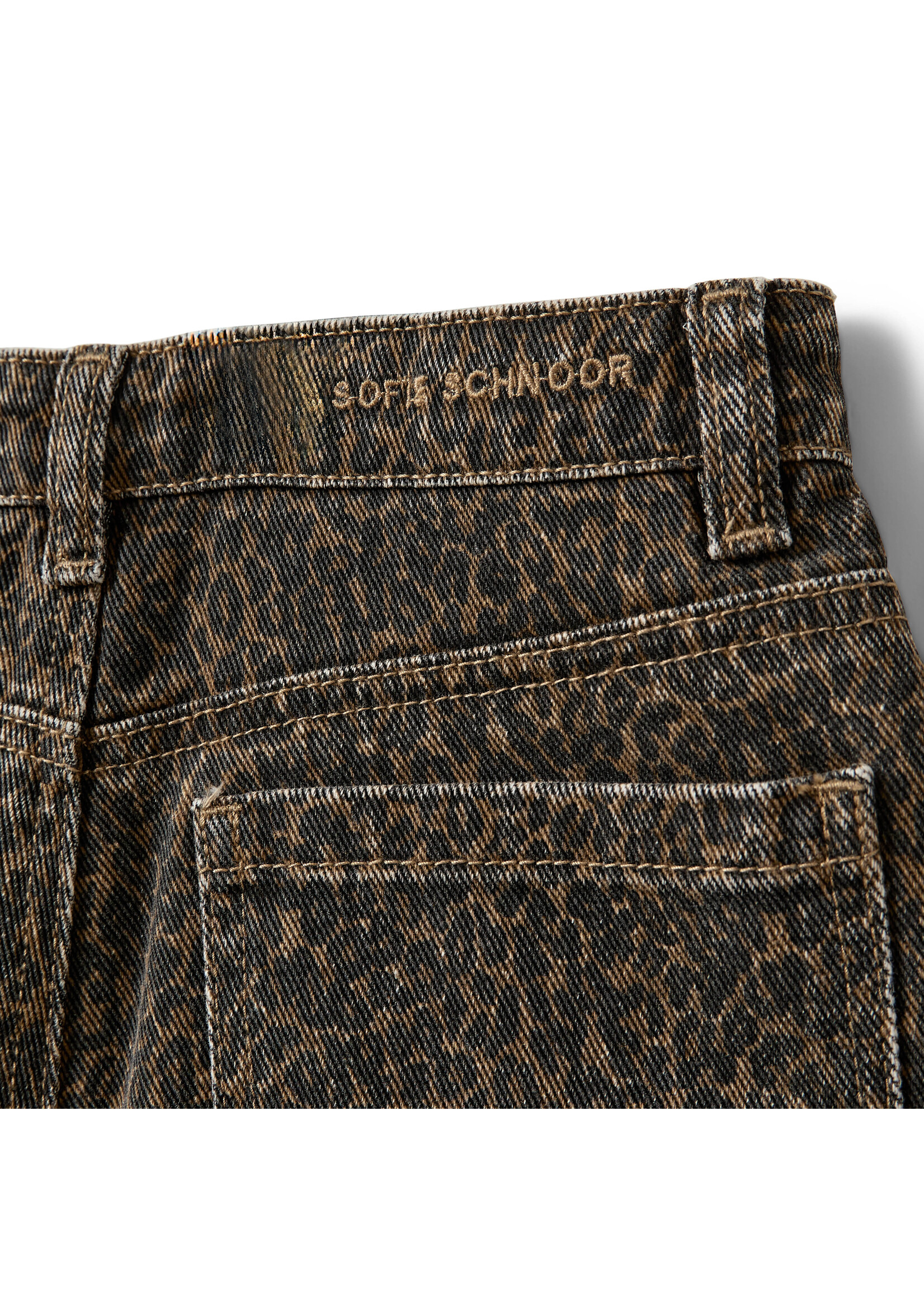 Sofie Schnoor Jeans. HavanaSY G263262 - bruin panterprint