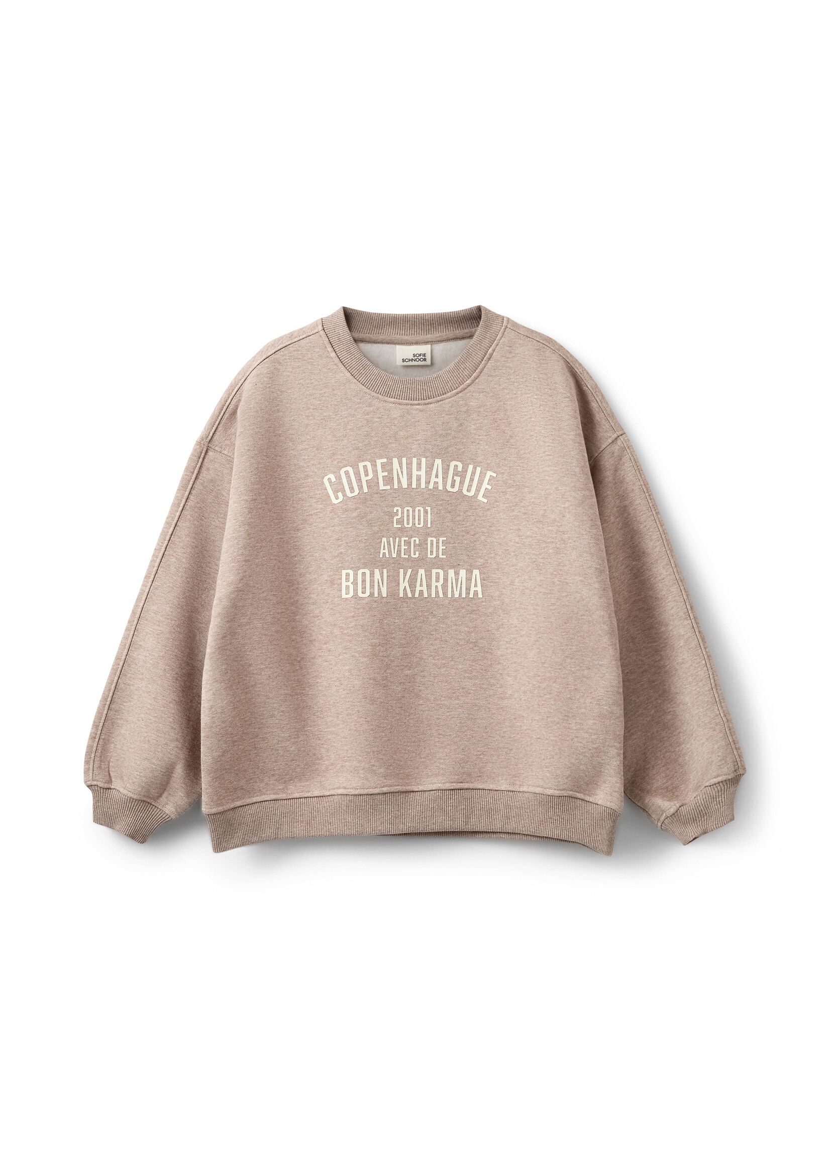 Sofie Schnoor Sweater  ElinSY G263229 - bruin gemêleerd