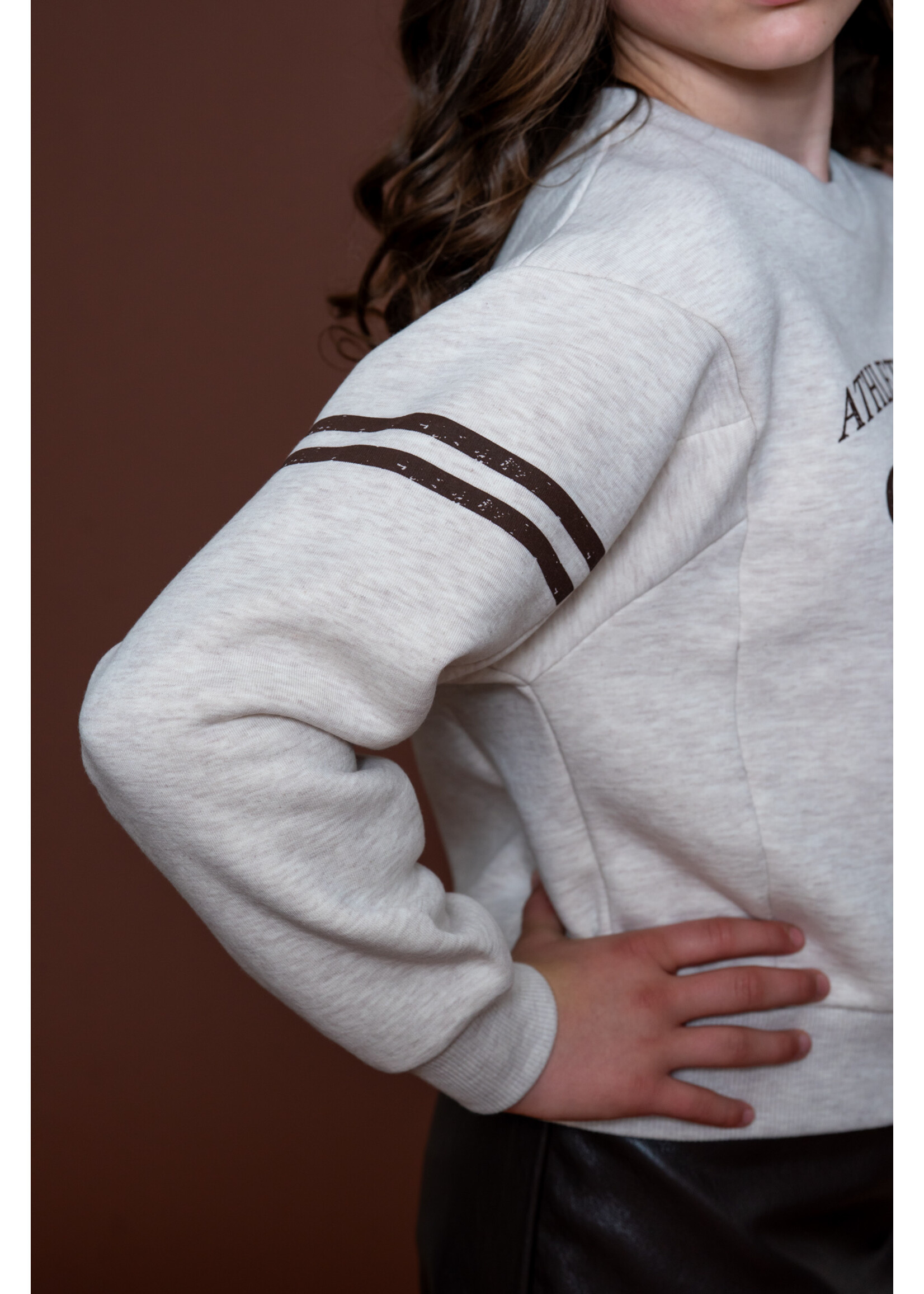 Geisha Sweater Champs 62552 - bruin/beige