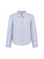 Geisha Blouse rhinestones 63564 - lichtblauw