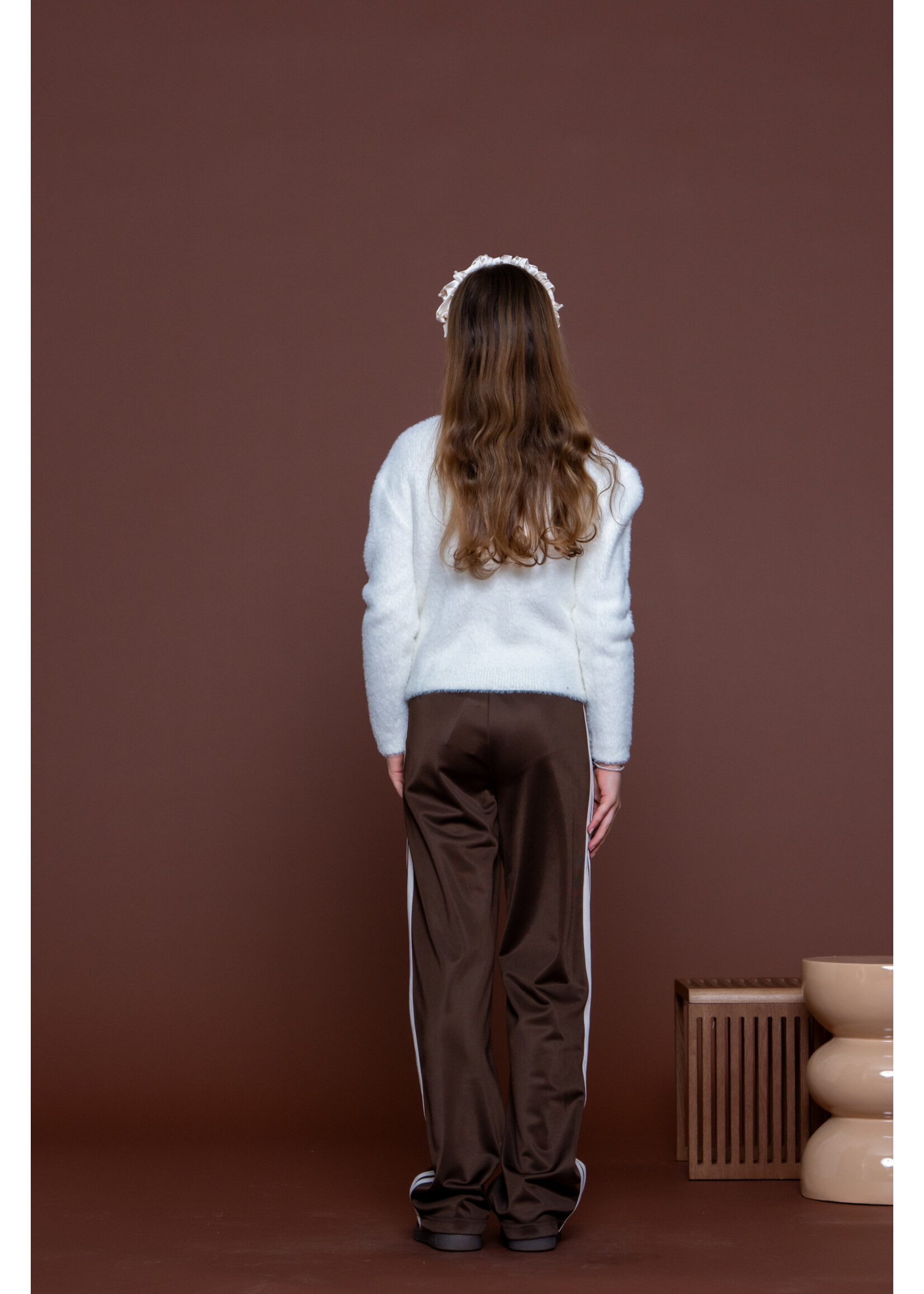 Geisha Joggingbroek 61552 - donkerbruin