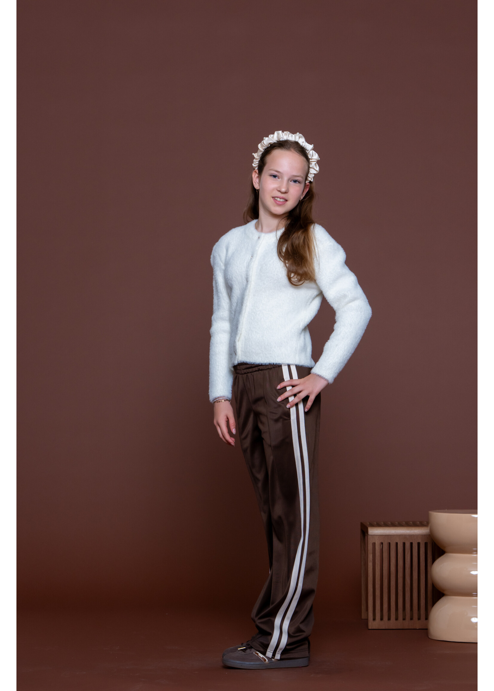 Geisha Joggingbroek 61552 - donkerbruin