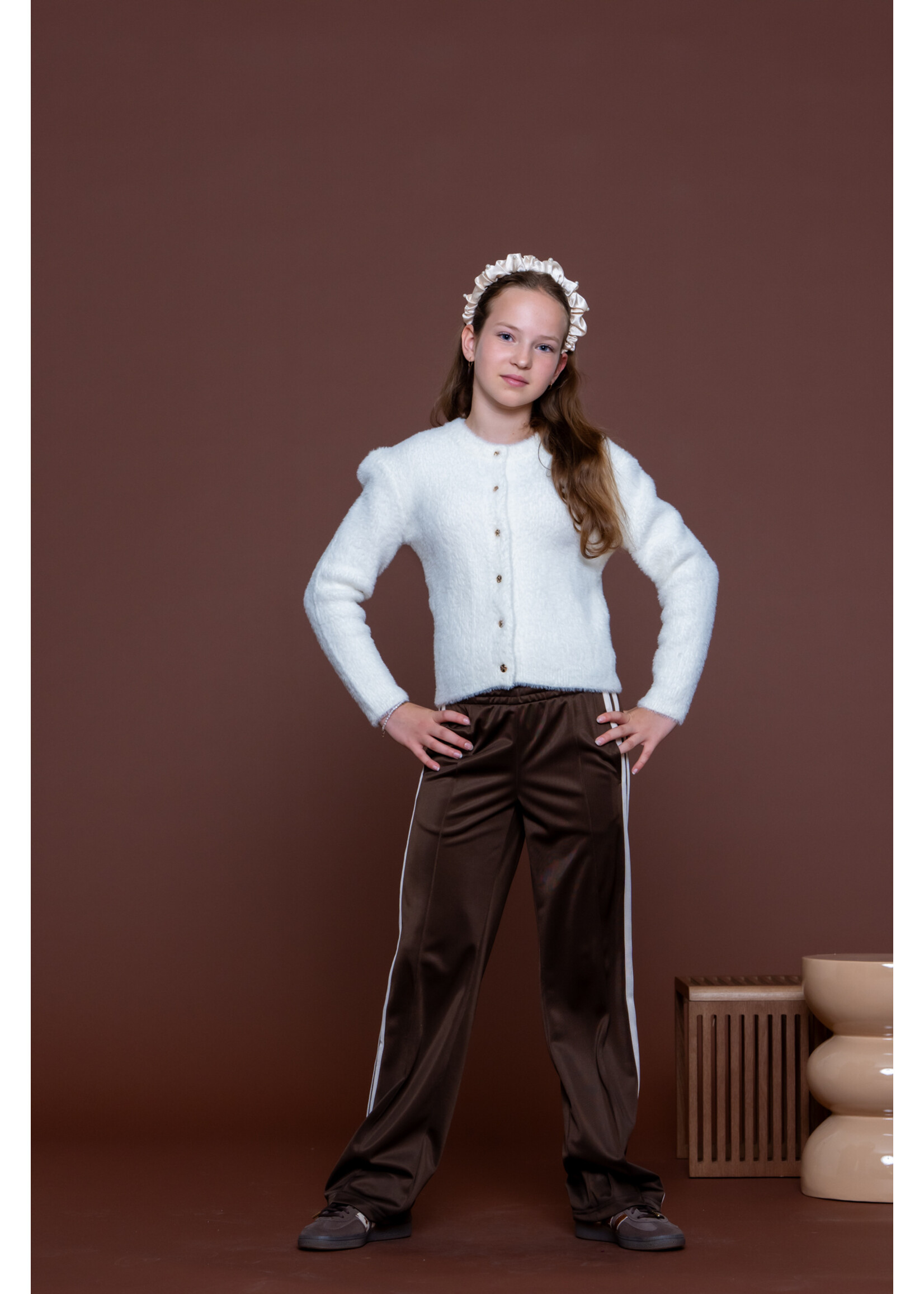 Geisha Joggingbroek 61552 - donkerbruin