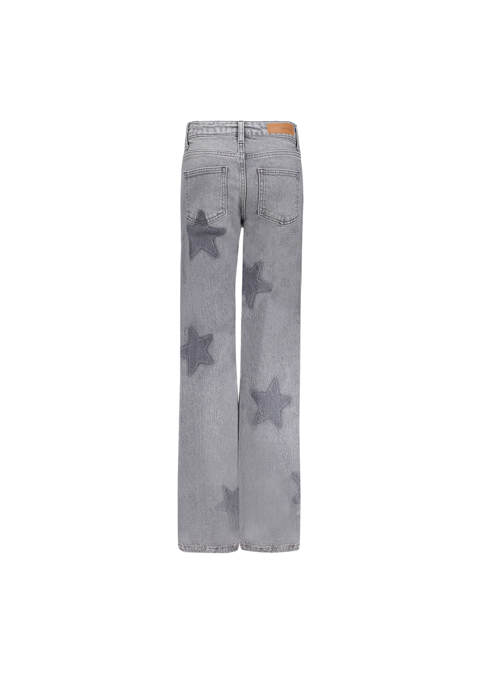 Geisha Jeans 61628 wide leg - grijs denim