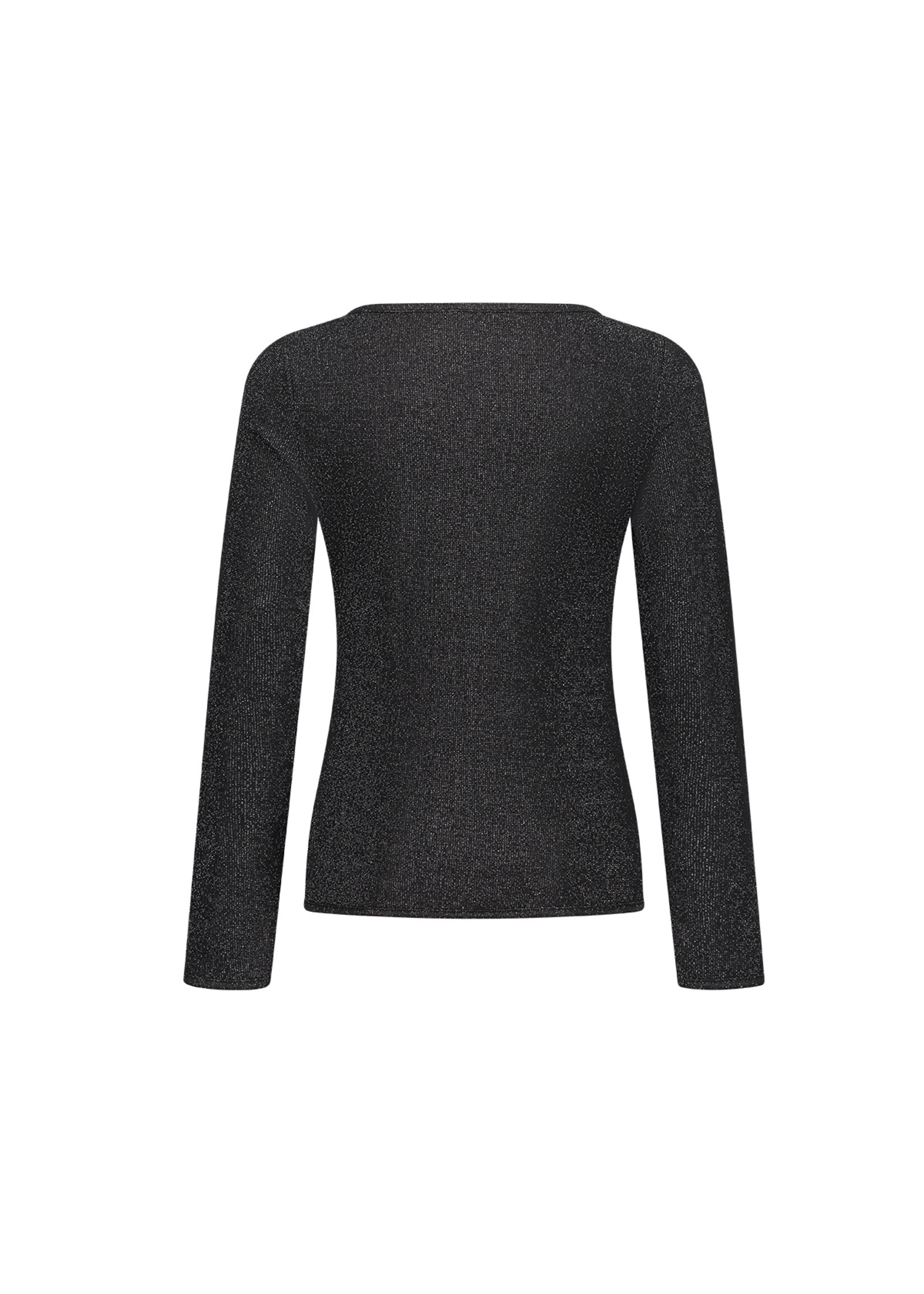 Frankie & Liberty Longsleeve / Top Wonder FL26817 - zwart
