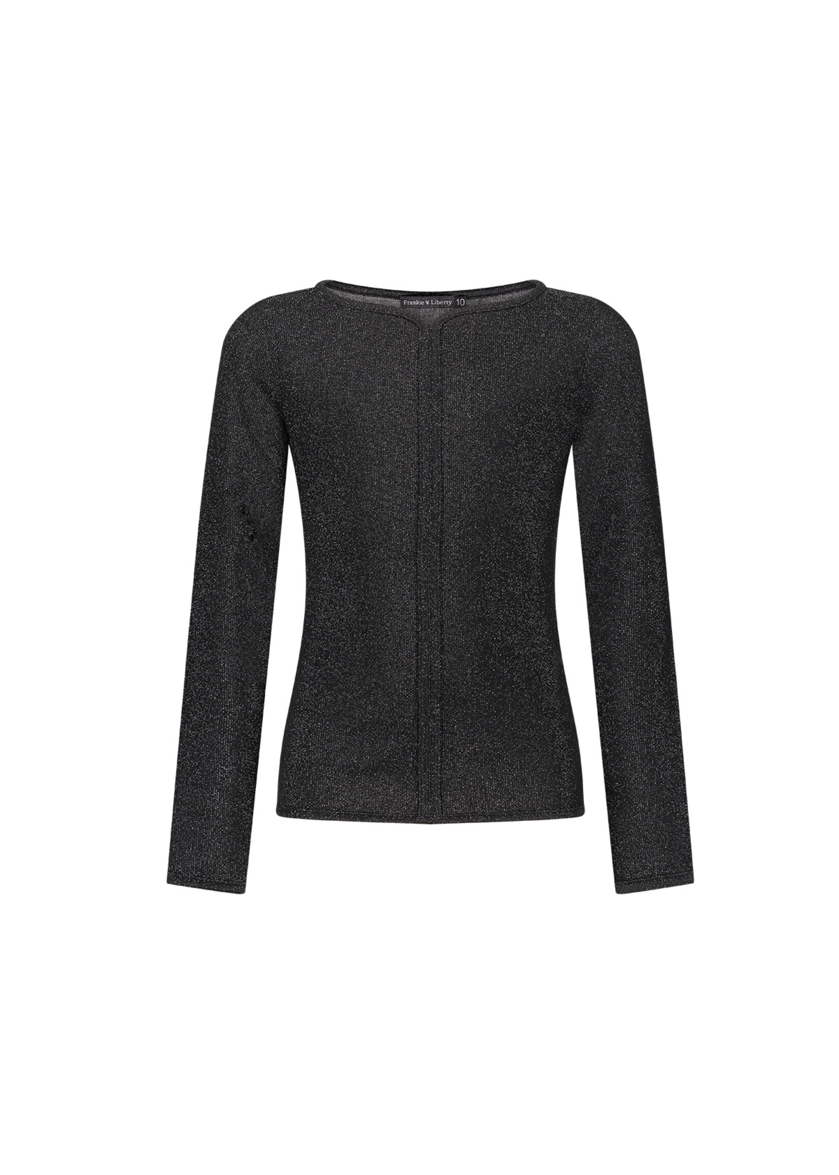 Frankie & Liberty Longsleeve / Top Wonder FL26817 - zwart