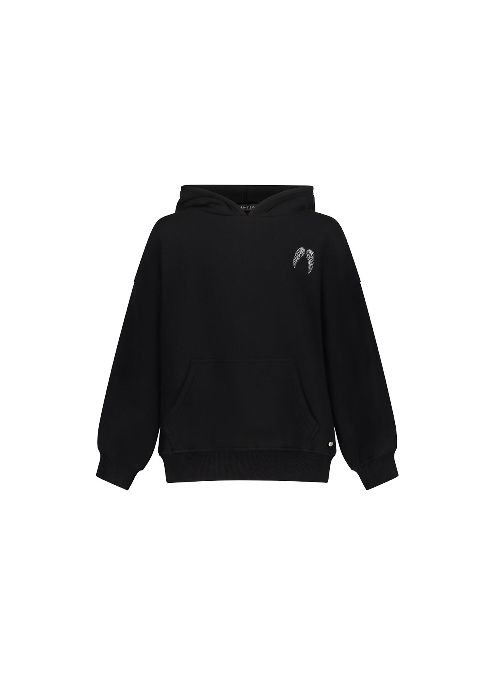 Frankie & Liberty Hoodie Wing FL26827 - zwart