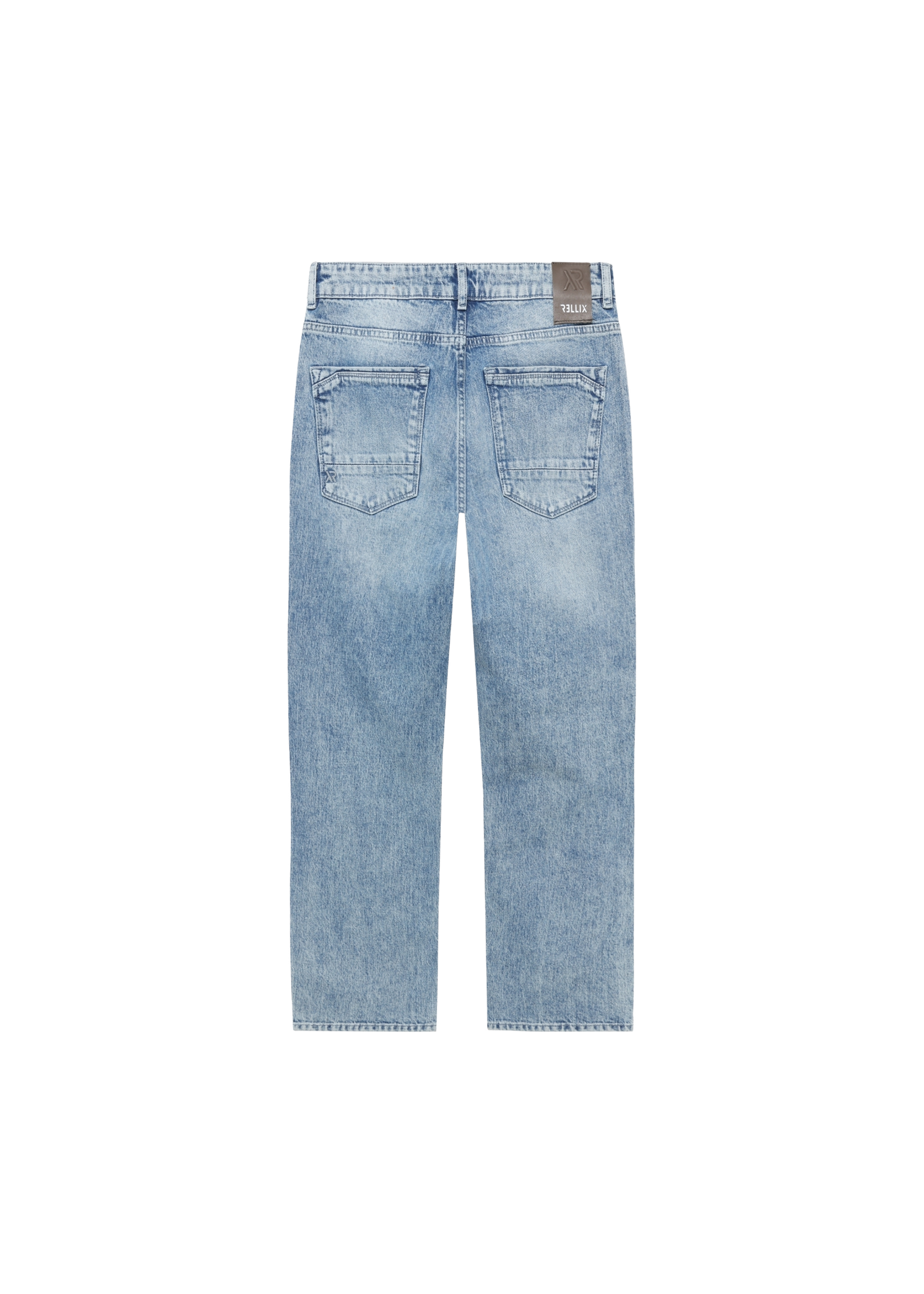 Rellix Straight Wide Fit Jeans 7072 - medium blauw denim
