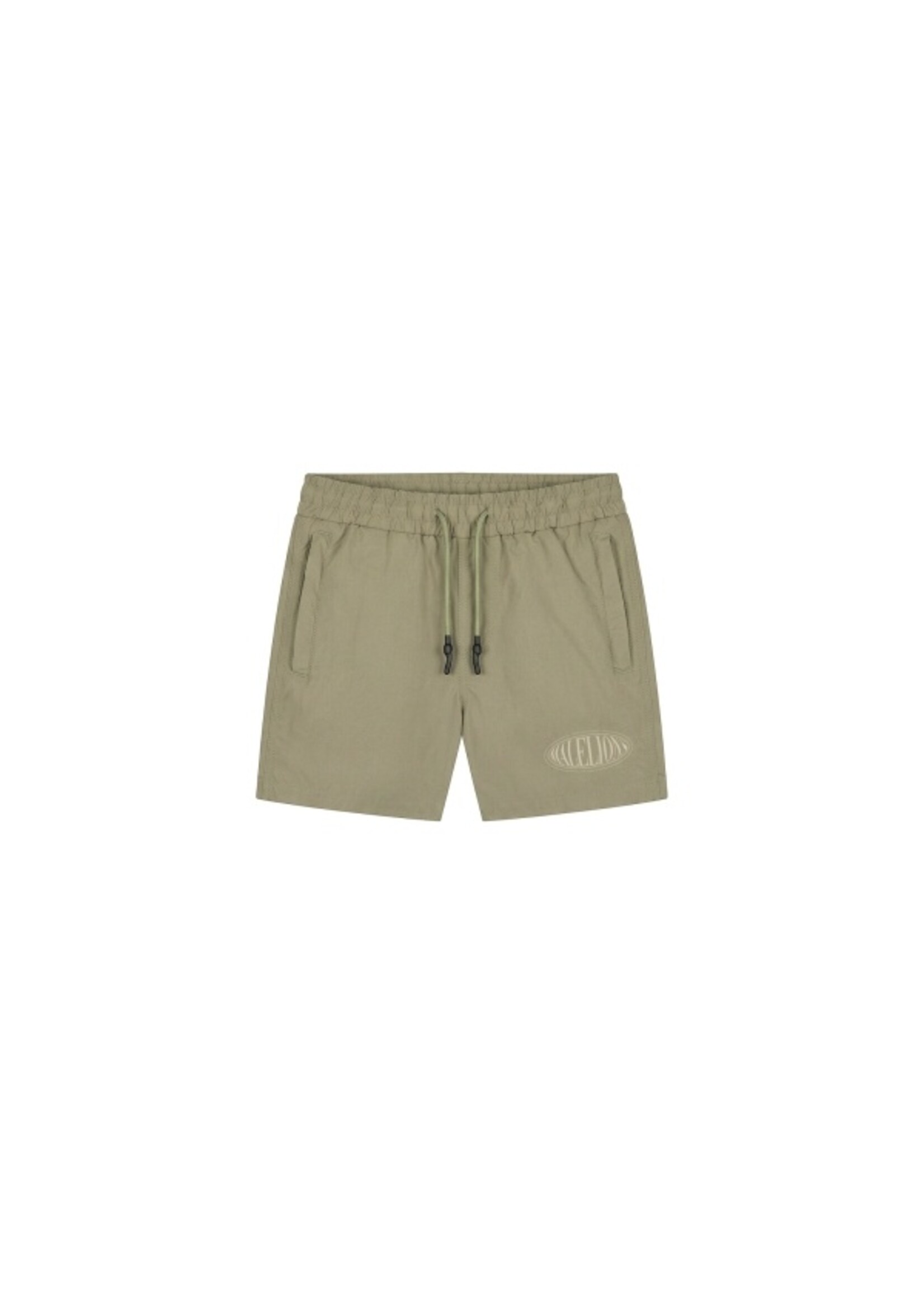 Malelions Malelions Junior Lifestyle Swim Shorts (MJB30026021) - olijf groen