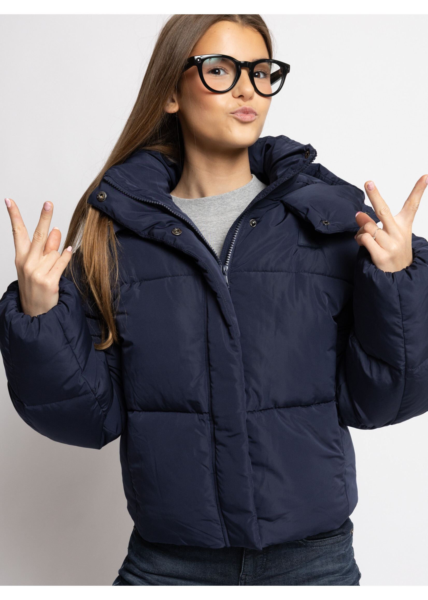 Looxs Jas 5255 - donkerblauw