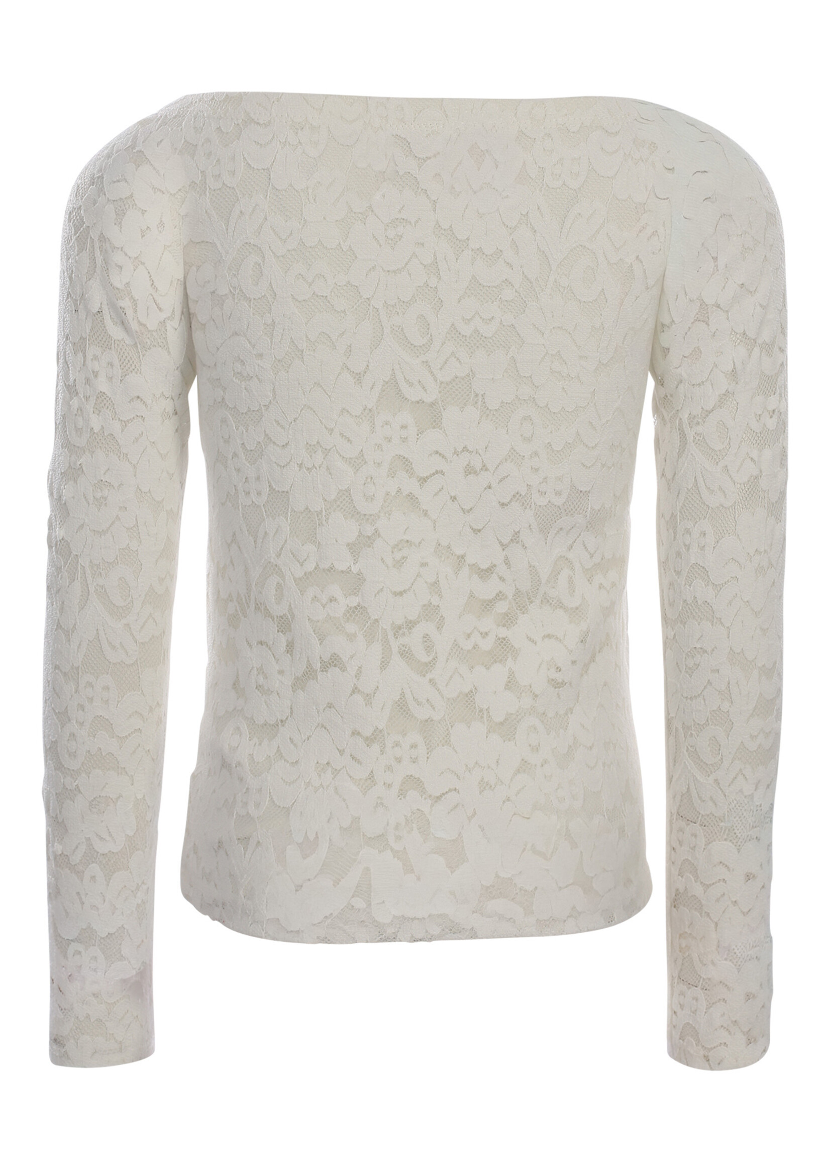 Looxs Longslee Top van Kant 5488 - roomwit