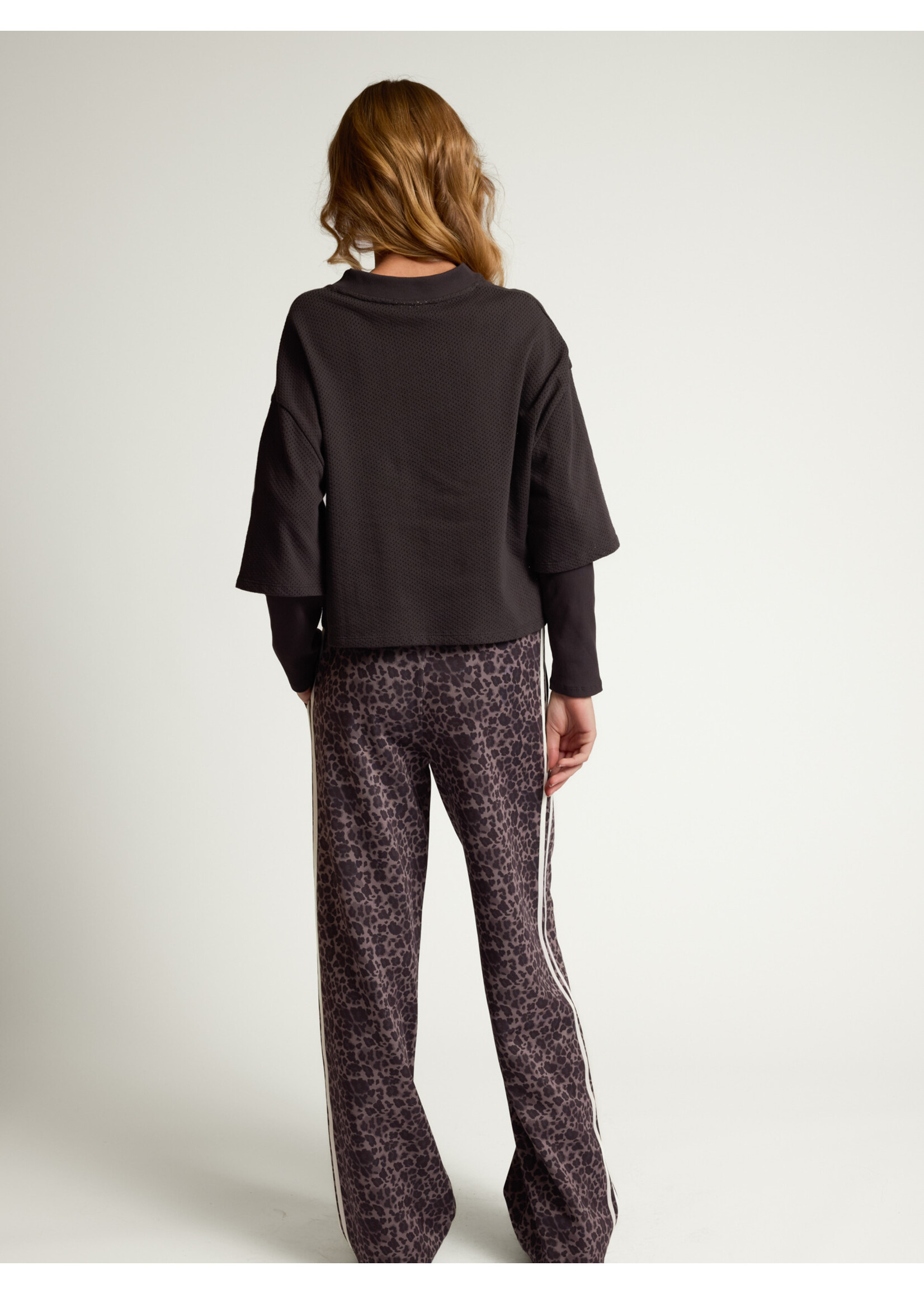 Looxs T-shirt longsleeve Top 5424 - grijs'