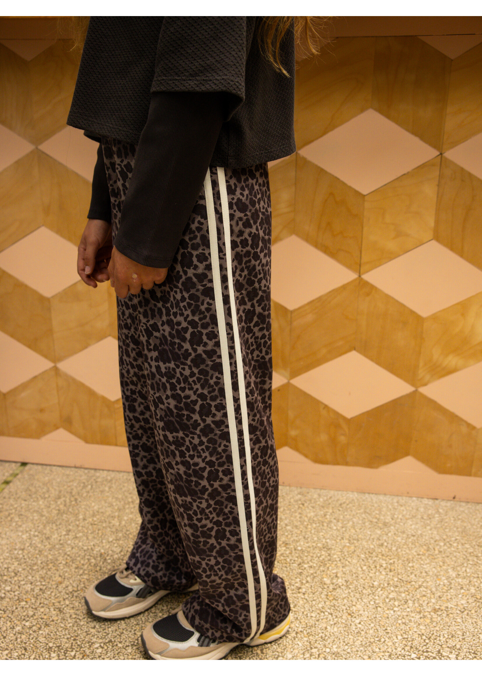 Looxs Broek Wide Leg 5665 - wildlife