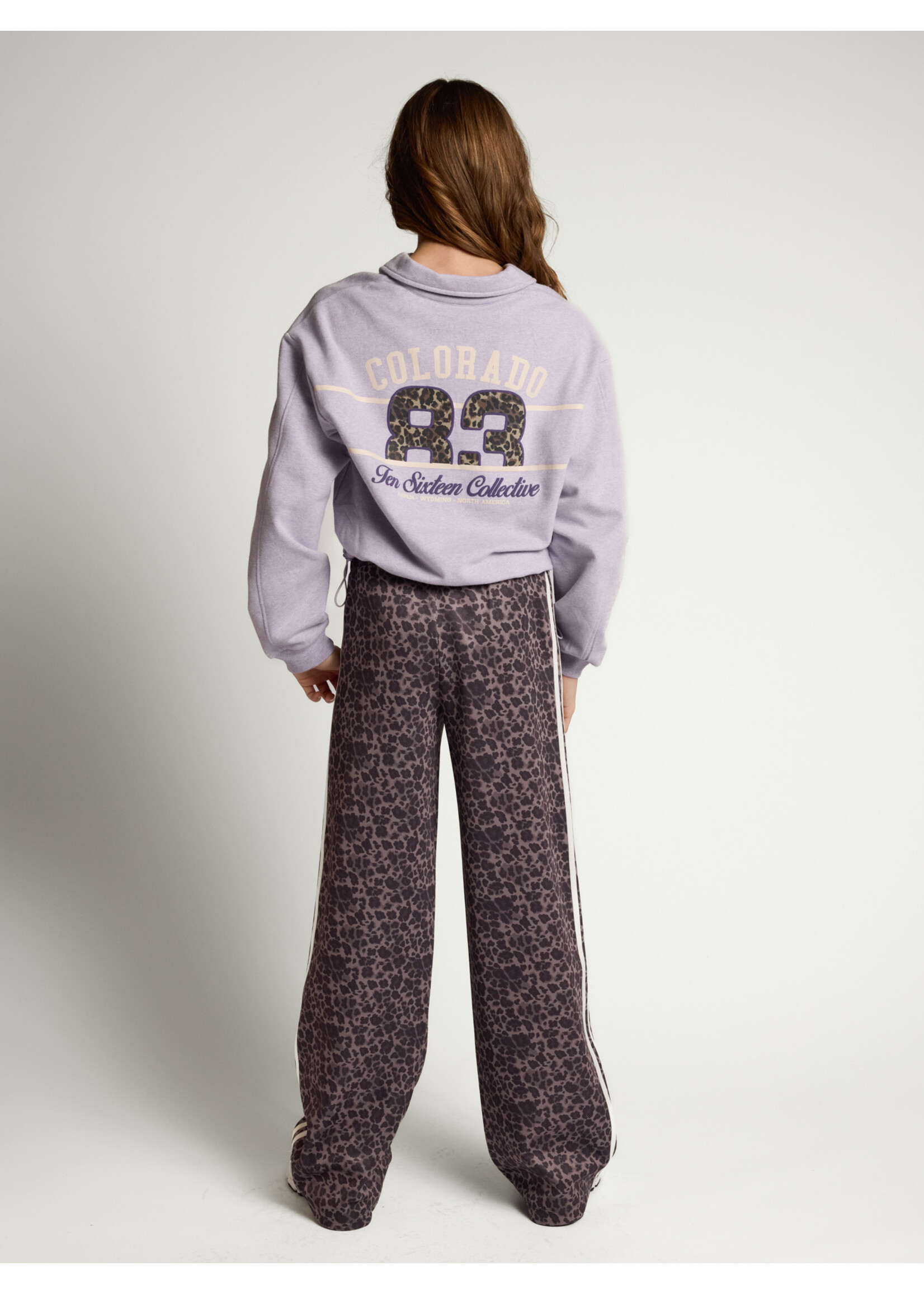 Looxs Broek Wide Leg 5665 - wildlife