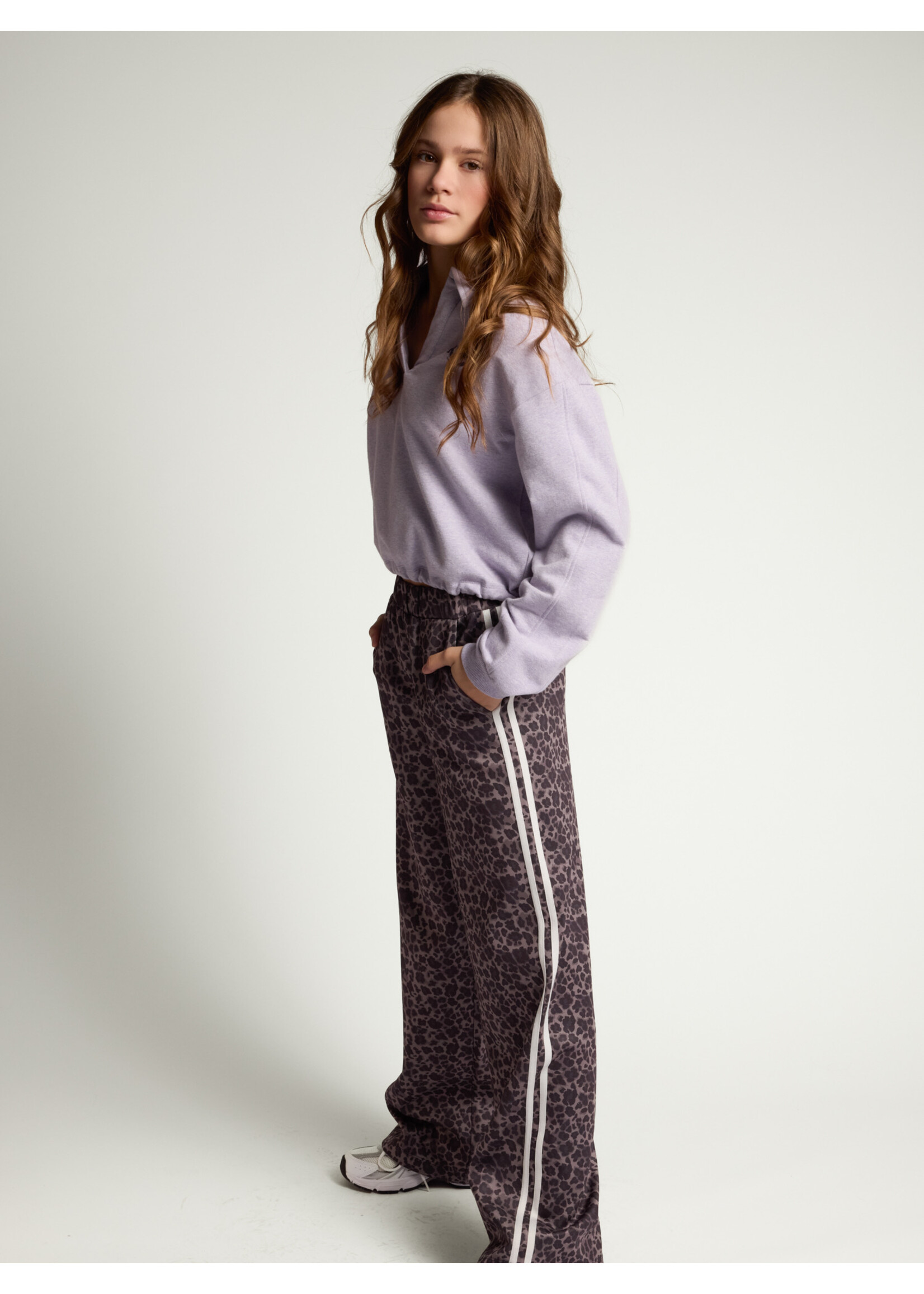 Looxs Broek Wide Leg 5665 - wildlife