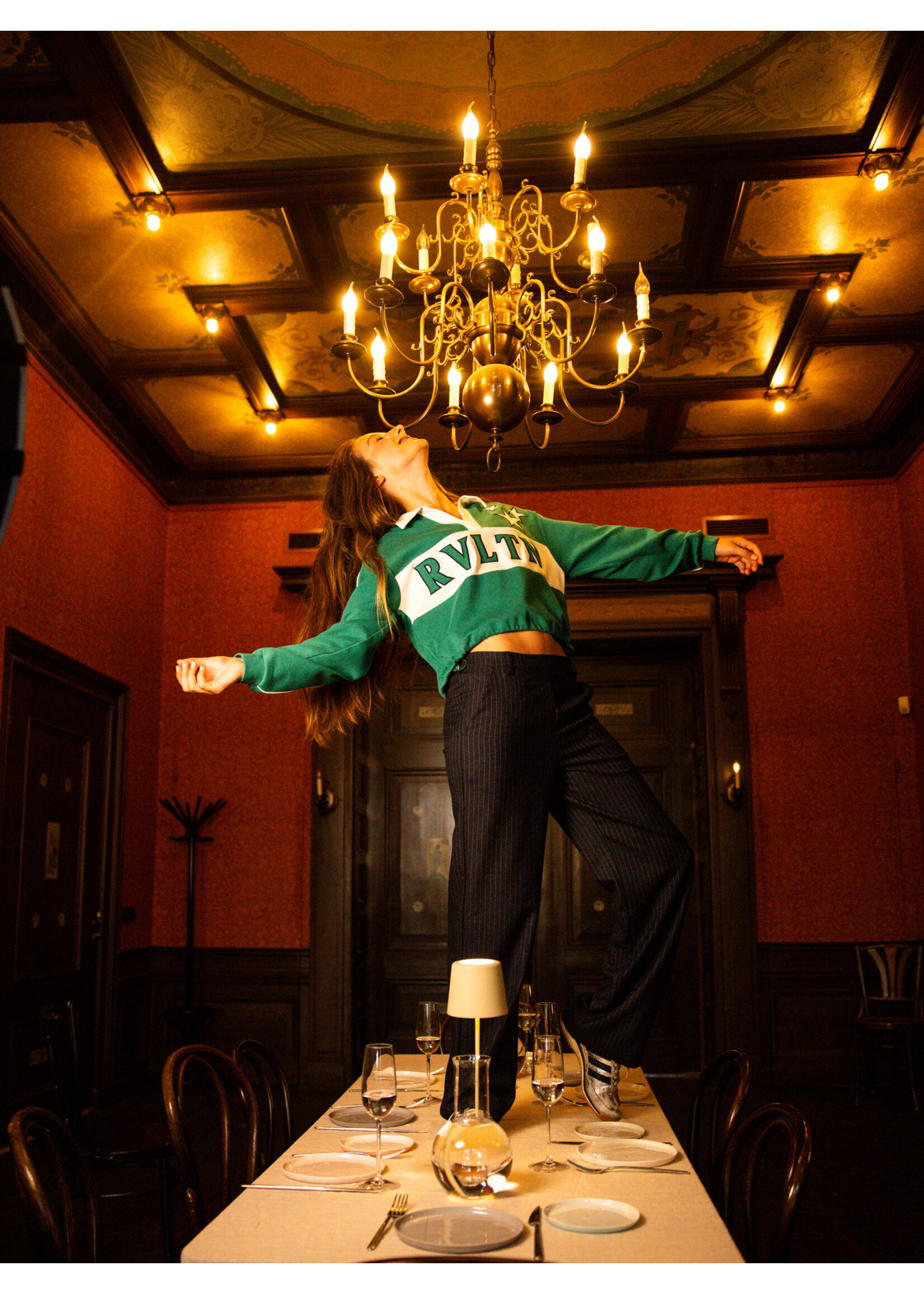 Looxs Polo Sweater 5316 - groen