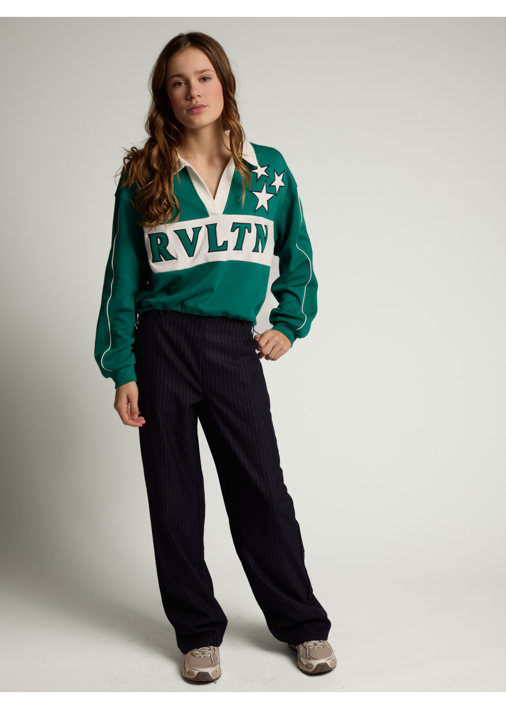 Looxs Polo Sweater 5316 - groen