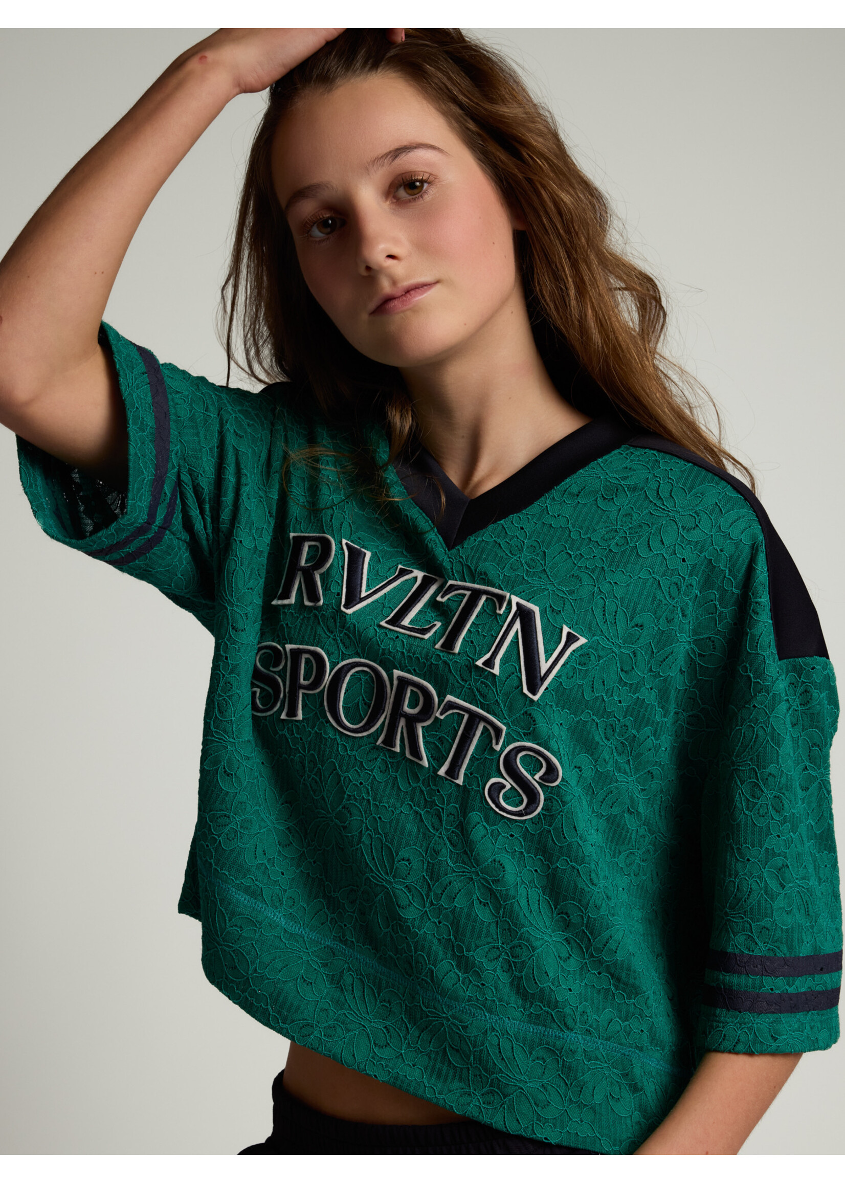 Looxs Longsleeve 5429 kant - groen