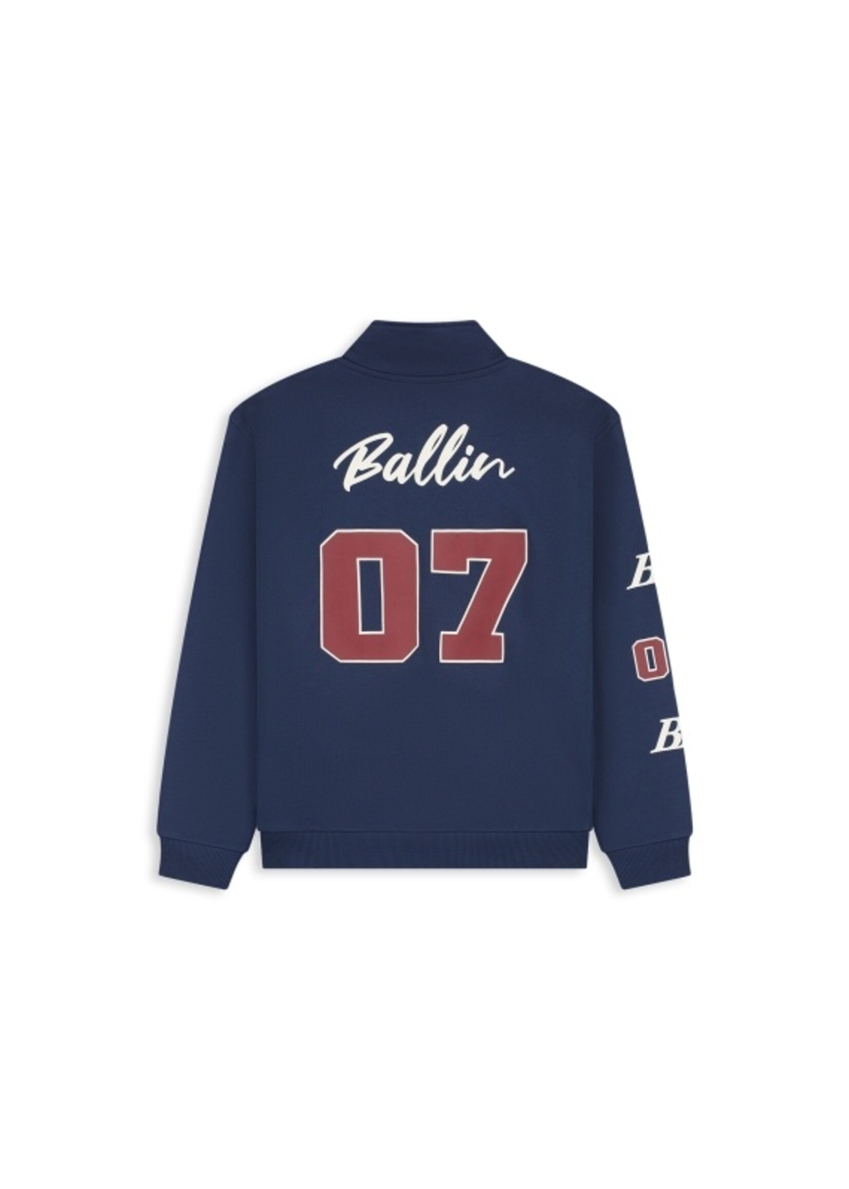 Ballin Vest Varsity Halfzip Sweat (26037361) - donkerblauw