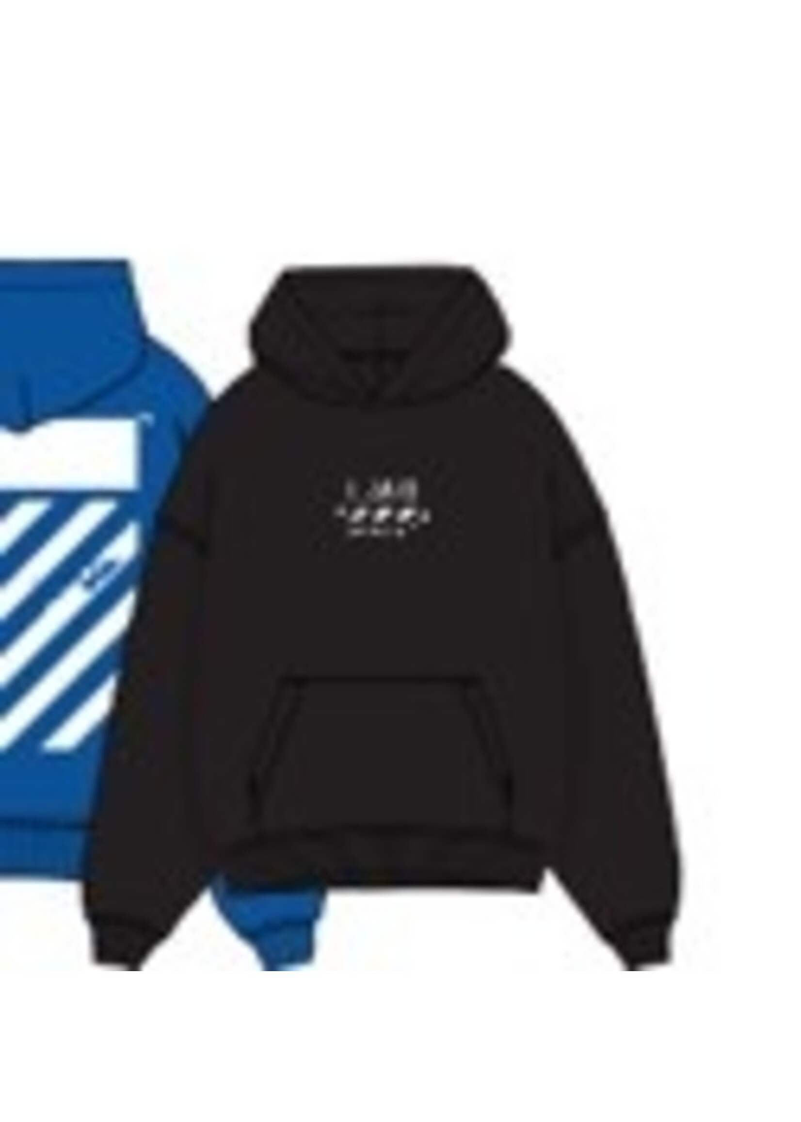 Off-White L/AB Hoodie OLFJB04BT Core Lab - zwart