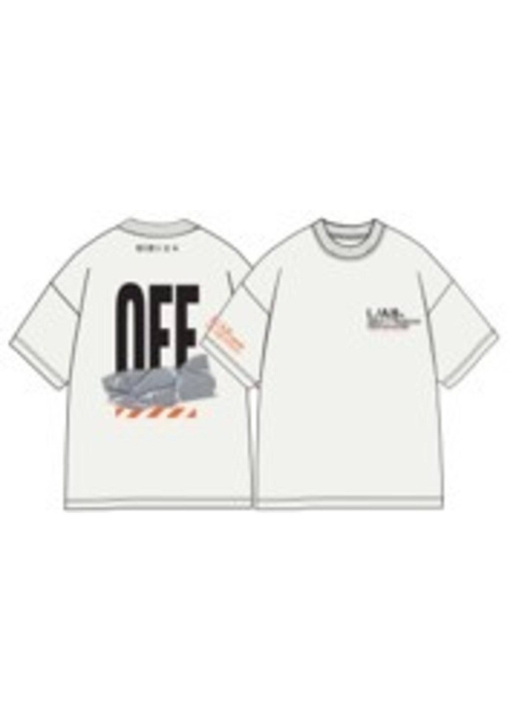 Off-White L/AB T-Shirt Off active OLFJB11B - wit