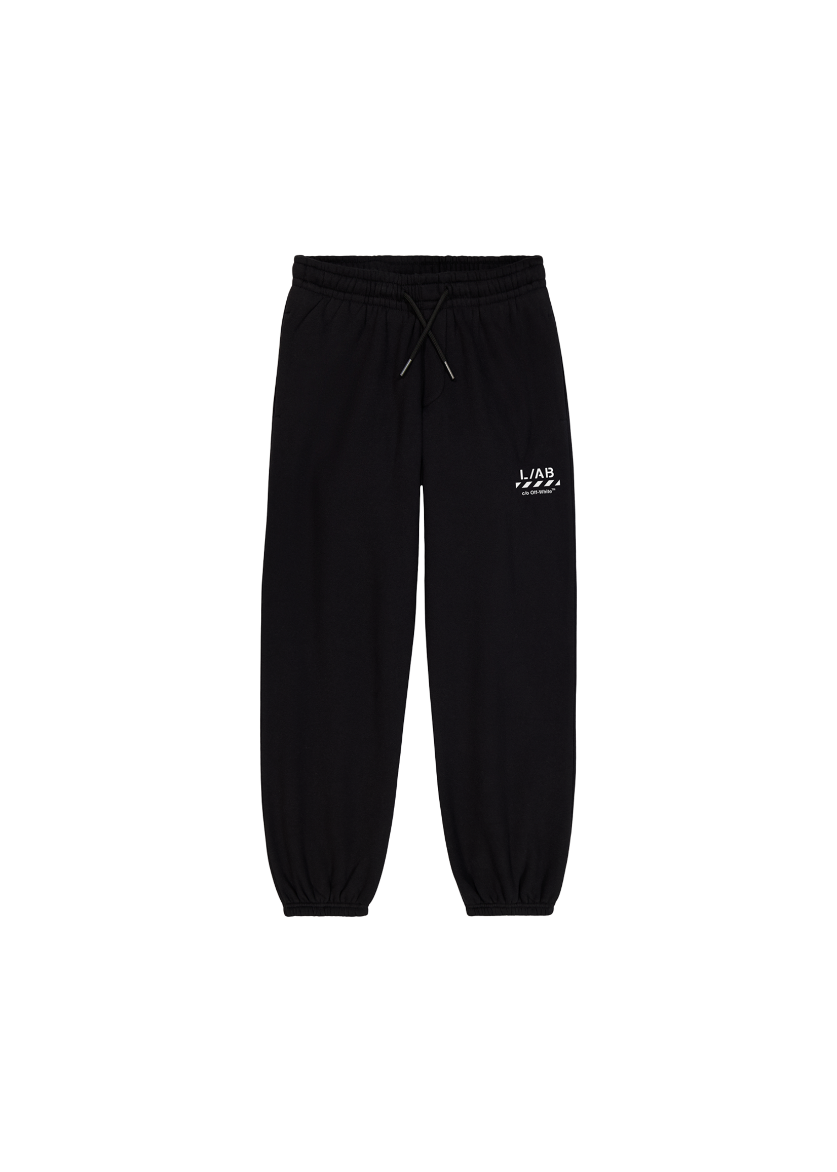 Off-White L/AB Joggingbroek  OLFJC01B - zwart