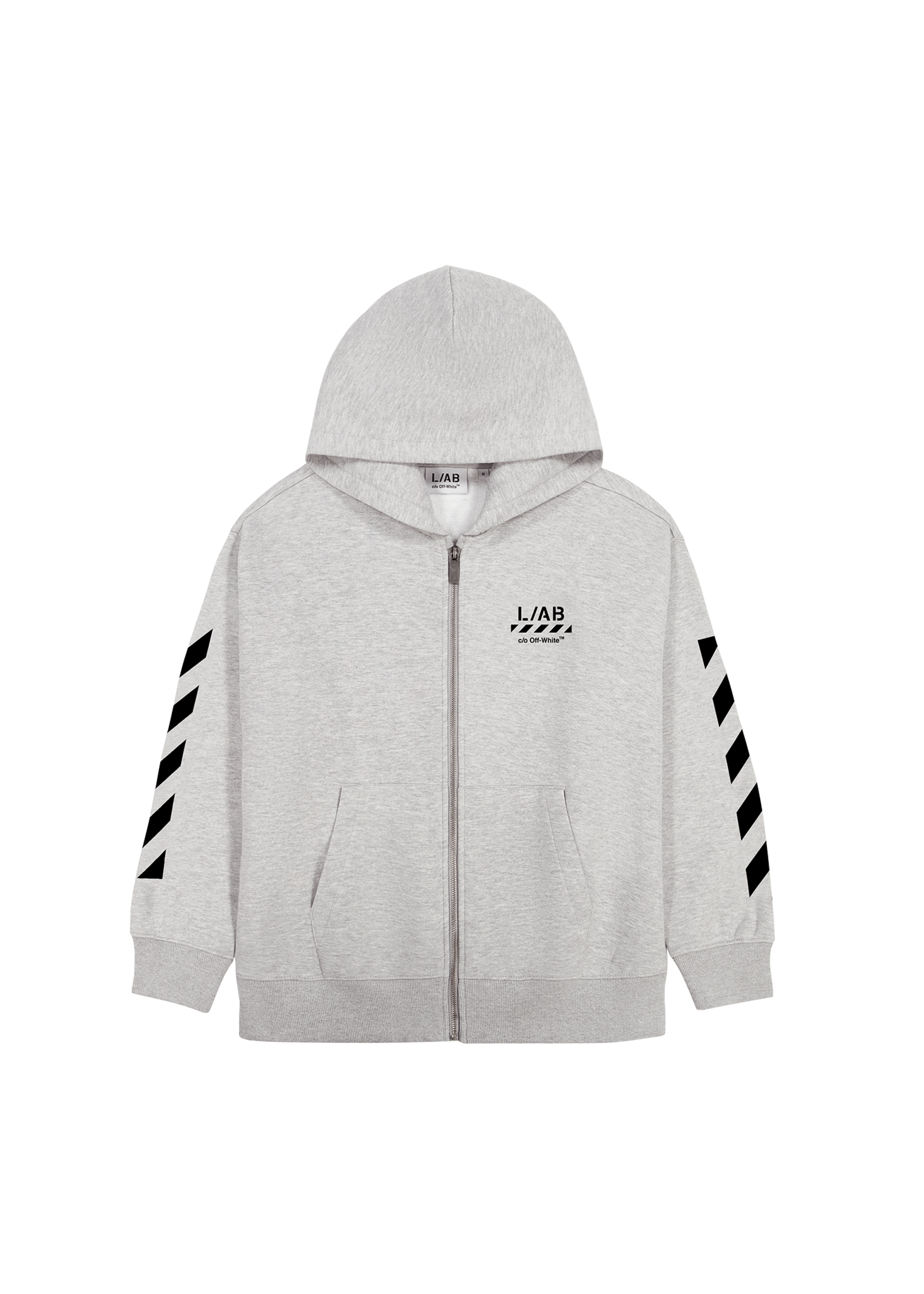 Off-White L/AB Vest Diag OLFJB03BT - grijs melee