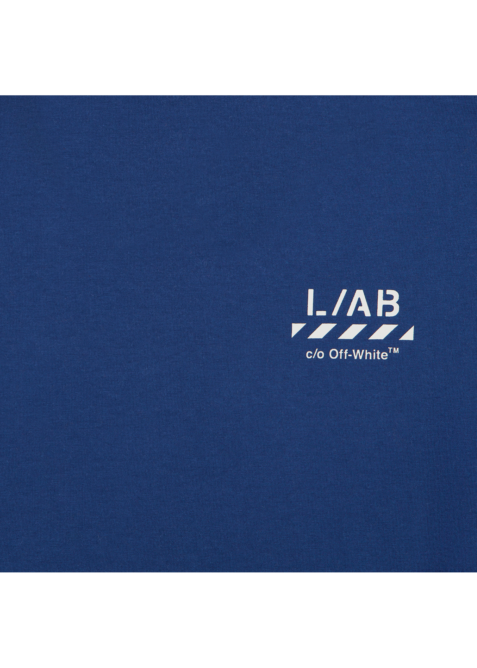 Off-White L/AB T-Shirt Core Lab OLFJB10B - estate blue