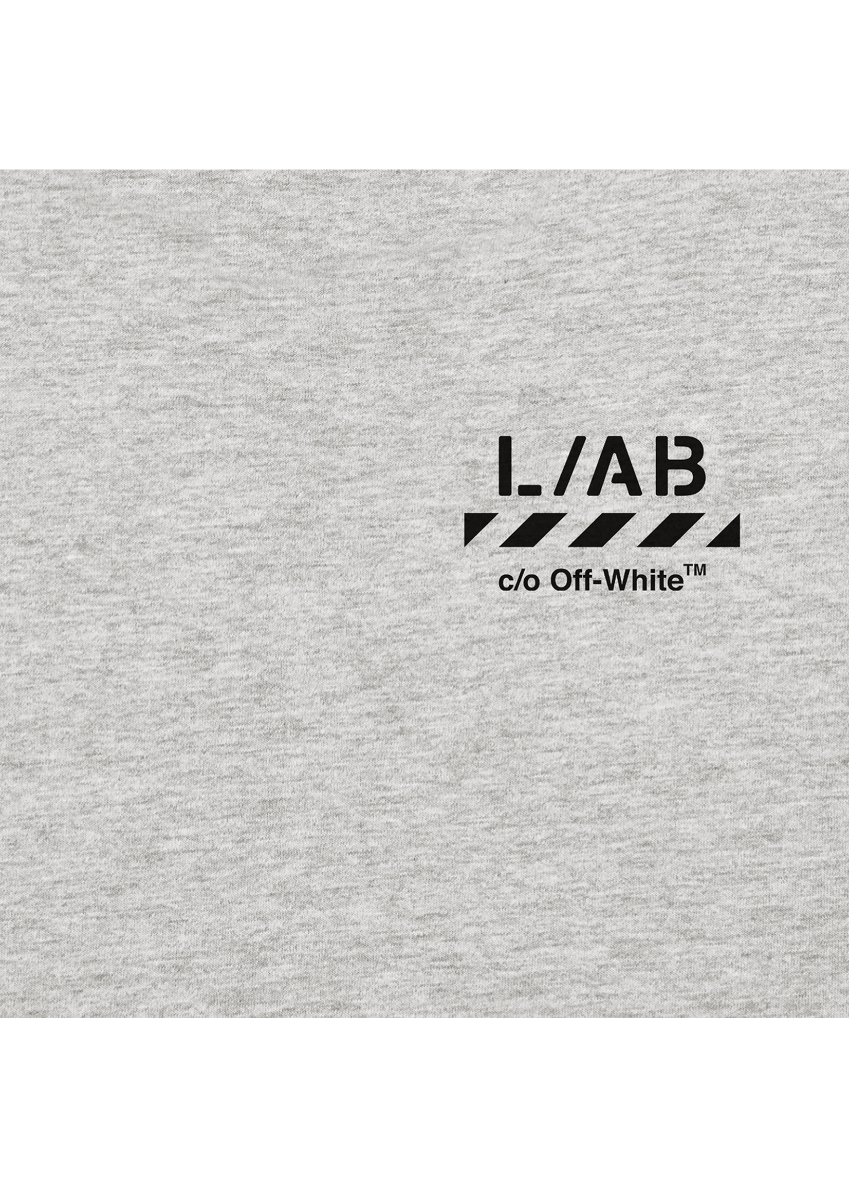 Off-White L/AB T-Shirt Core Lab -OLFJB10B - grijs