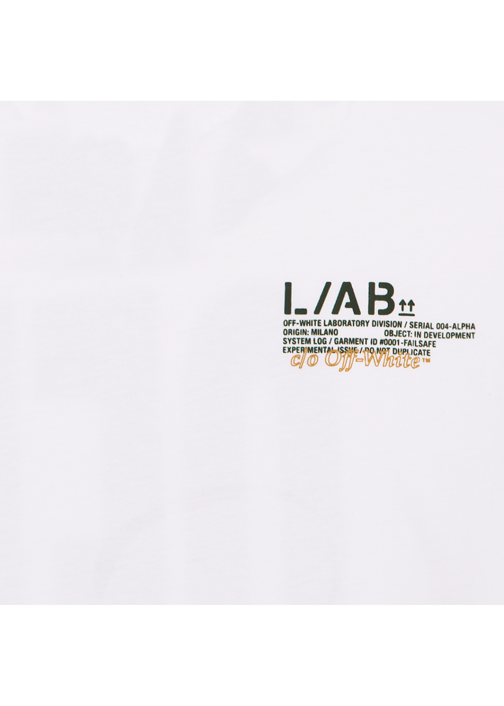 Off-White L/AB T-Shirt Off active OLFJB11B - wit