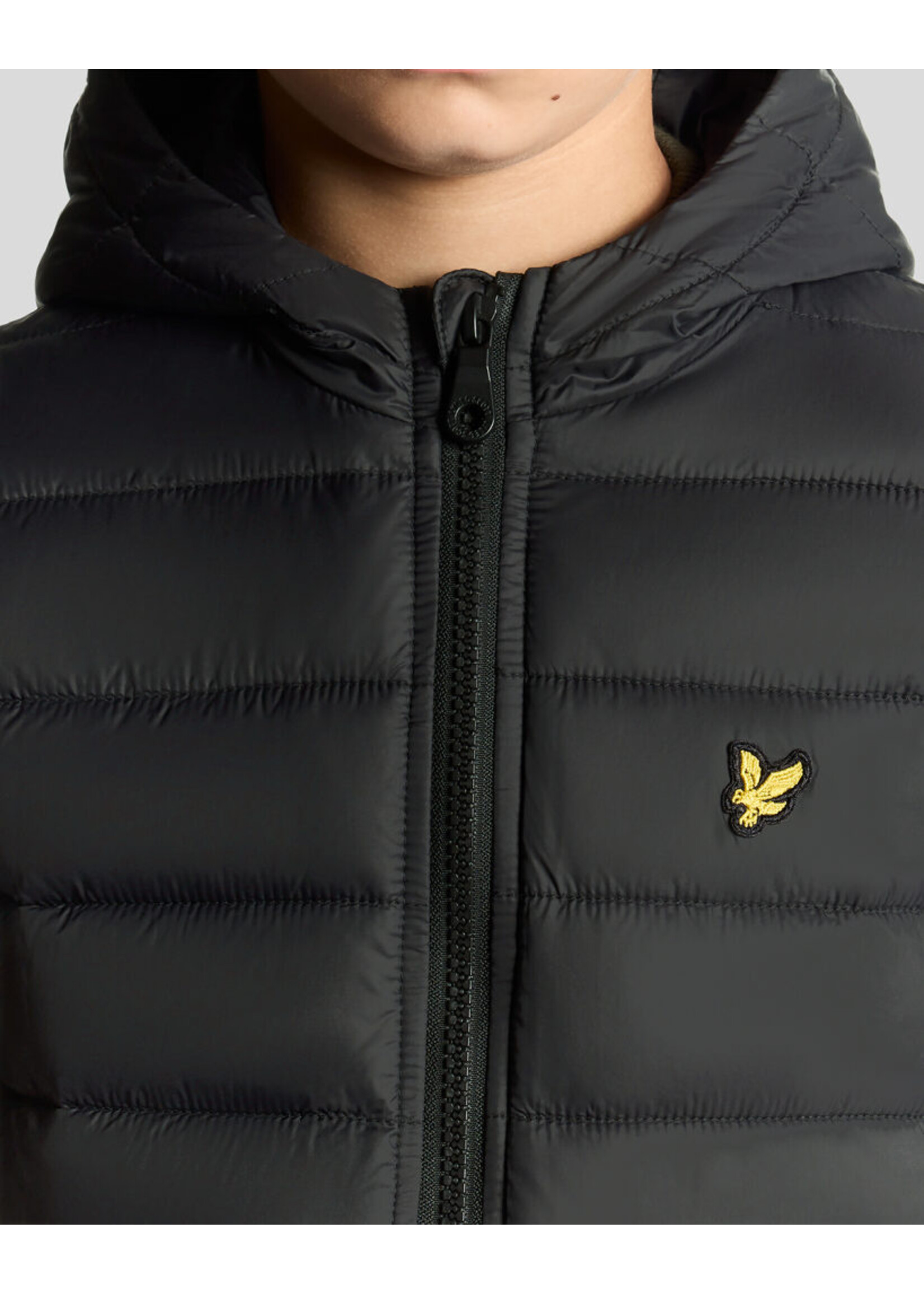 Lyle & Scott Tussenjas light padded JKB2307V - zwart