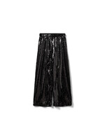 Sofie Schnoor Broek G264271 OTELLISY TROUSERS - zwart glitter