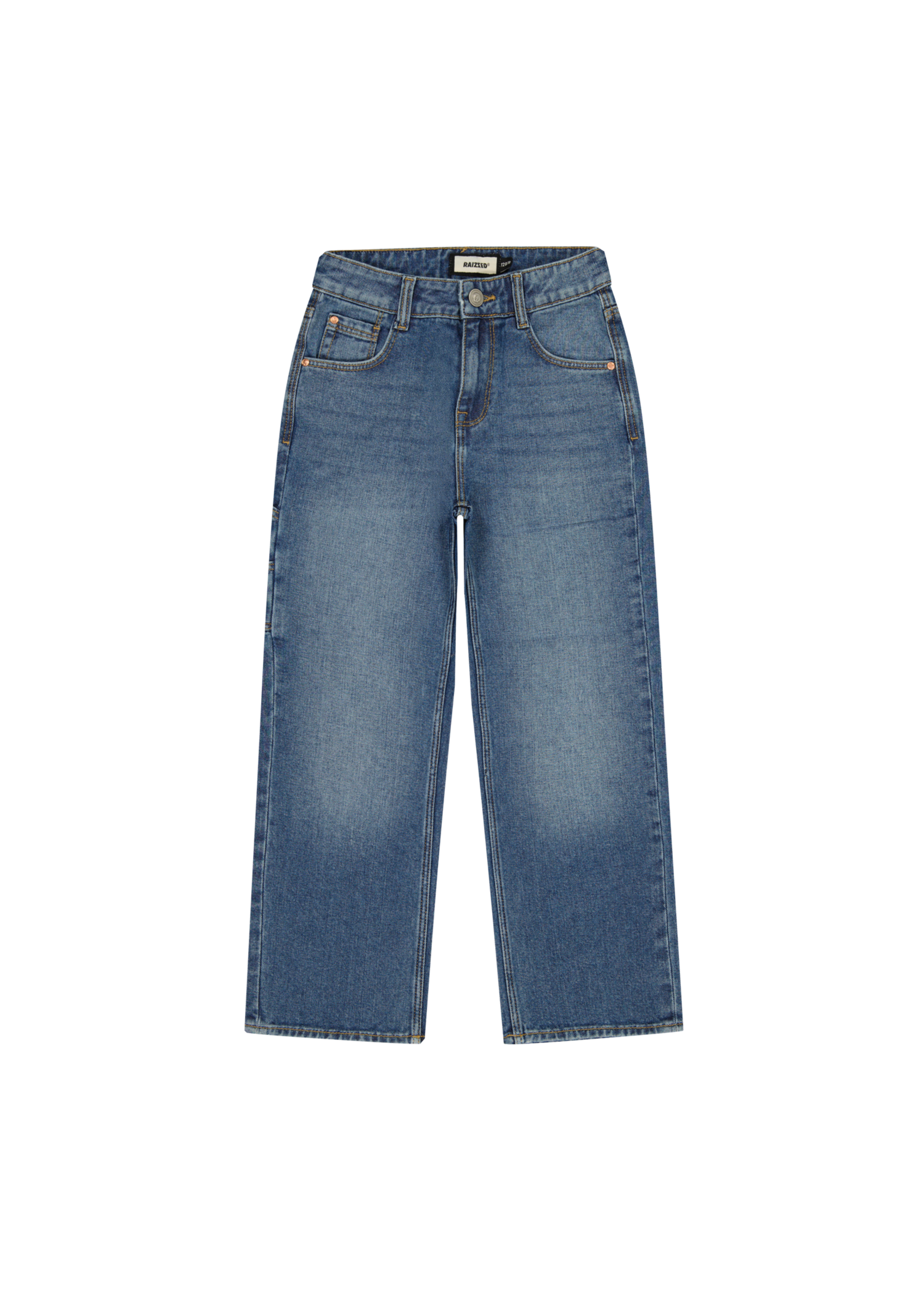 Raizzed Jeans Hanoi  Carpenter R126KB420050 - mid blue stone