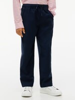 Tommy Hilfiger Broek KB0KB10671C1G - FESTIVE PULL ON PANT - donkerblauw