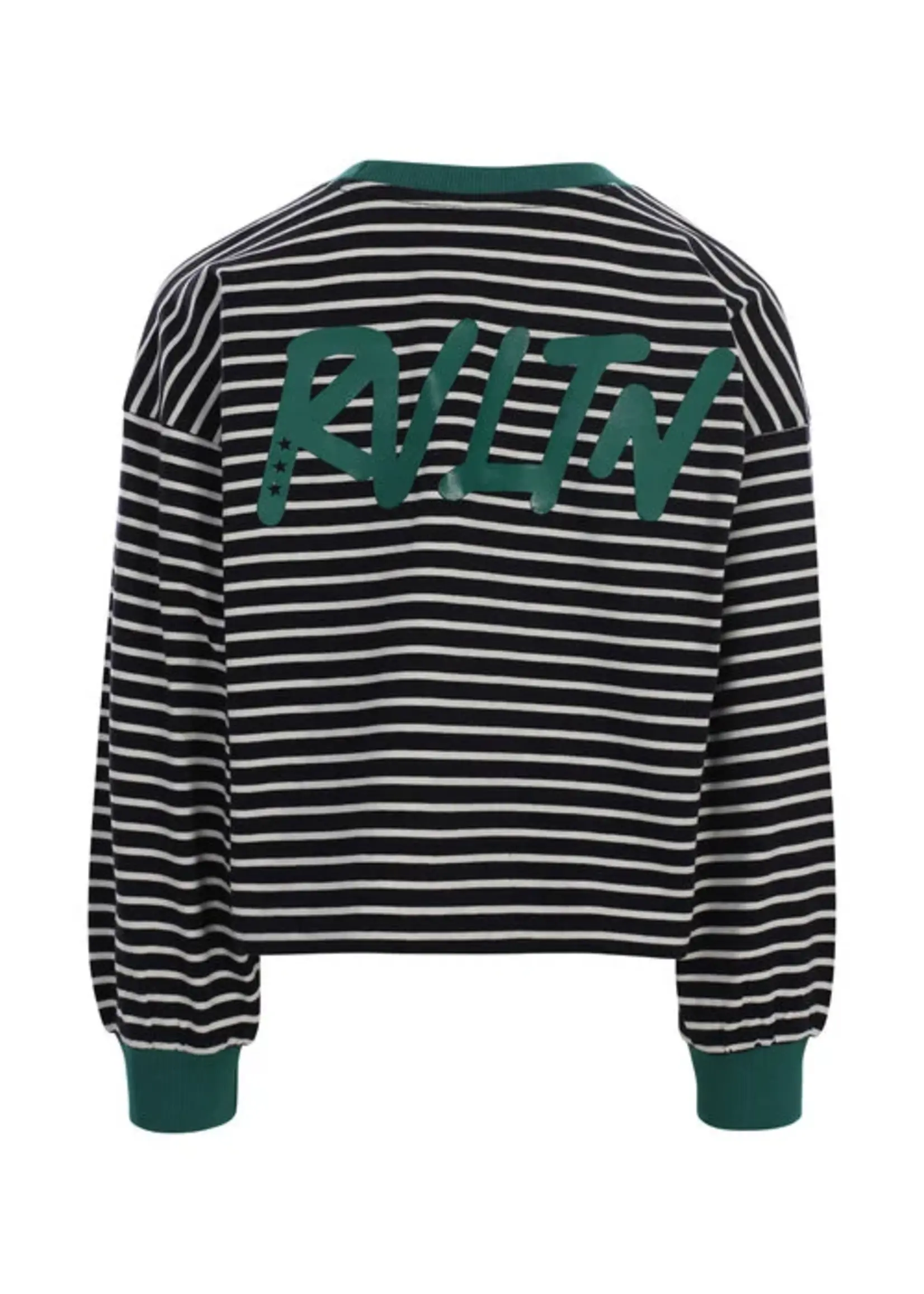 Looxs Longsleeve 5498 - blauw wit gestreept