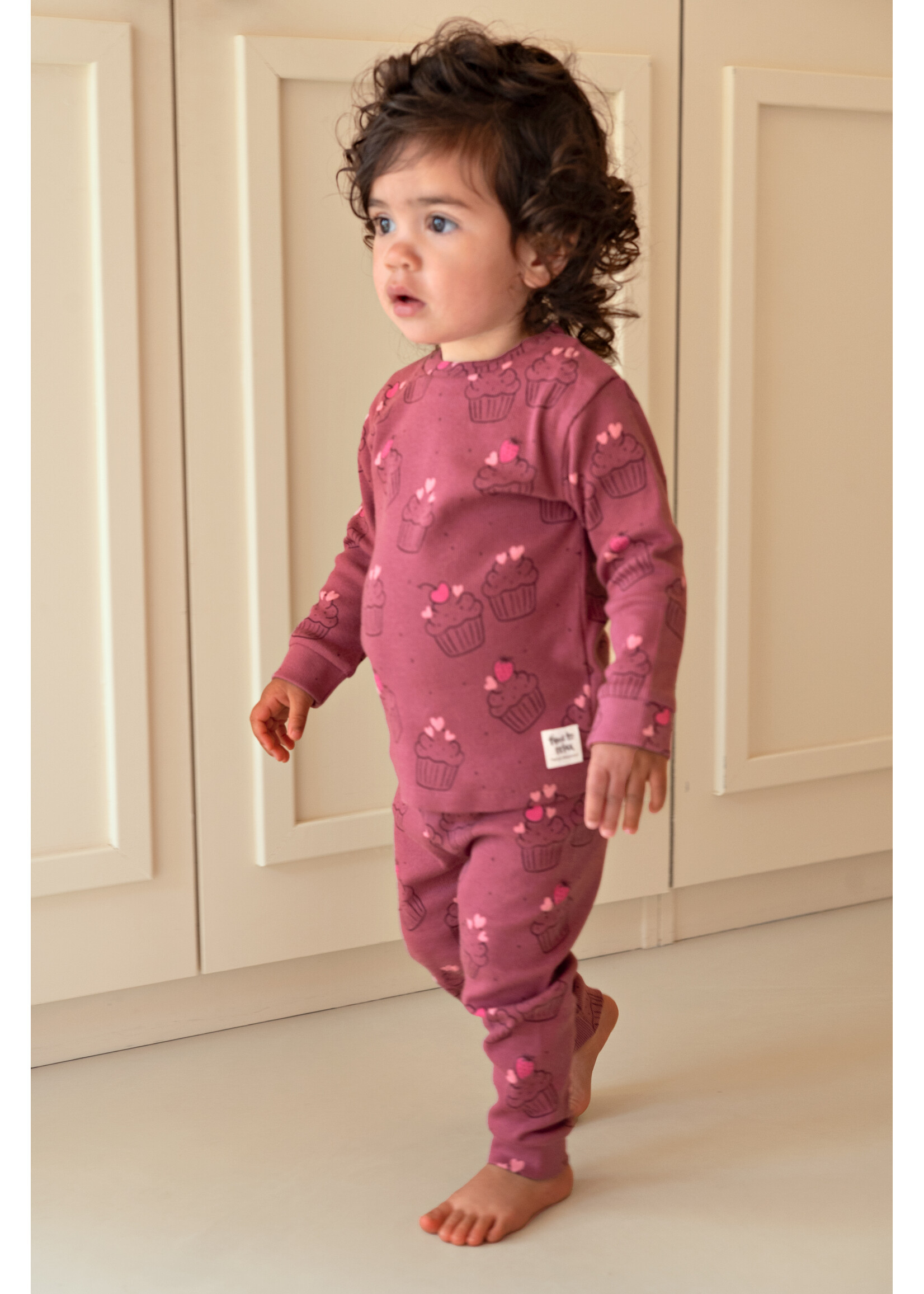 Feetje Feetje pyjama Chloe Cupcake 50500097 - Violet