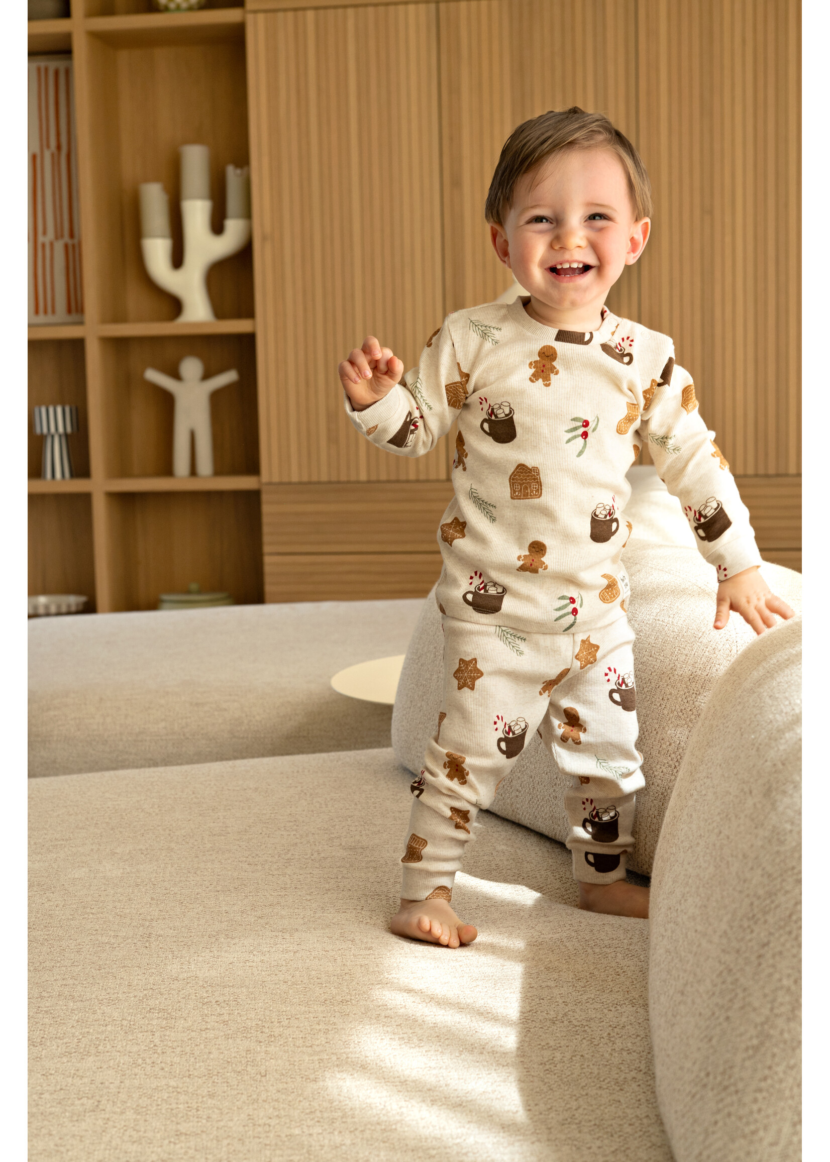 Feetje Feetje Pyjama Cosy Cookie 50500098 - Off white