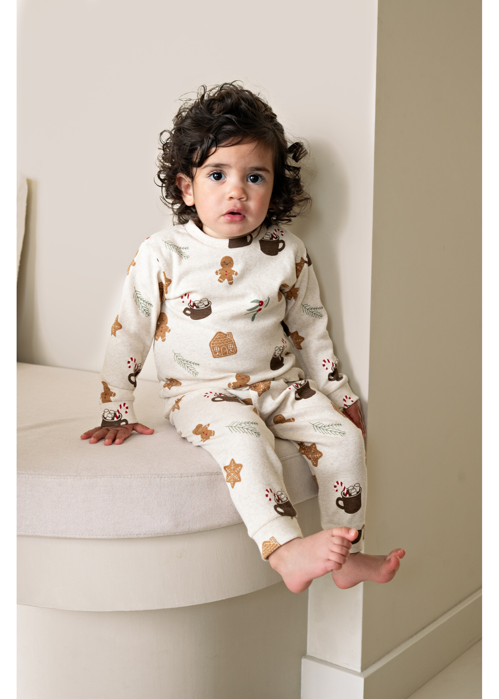 Feetje Feetje Pyjama Cosy Cookie 50500098 - Off white