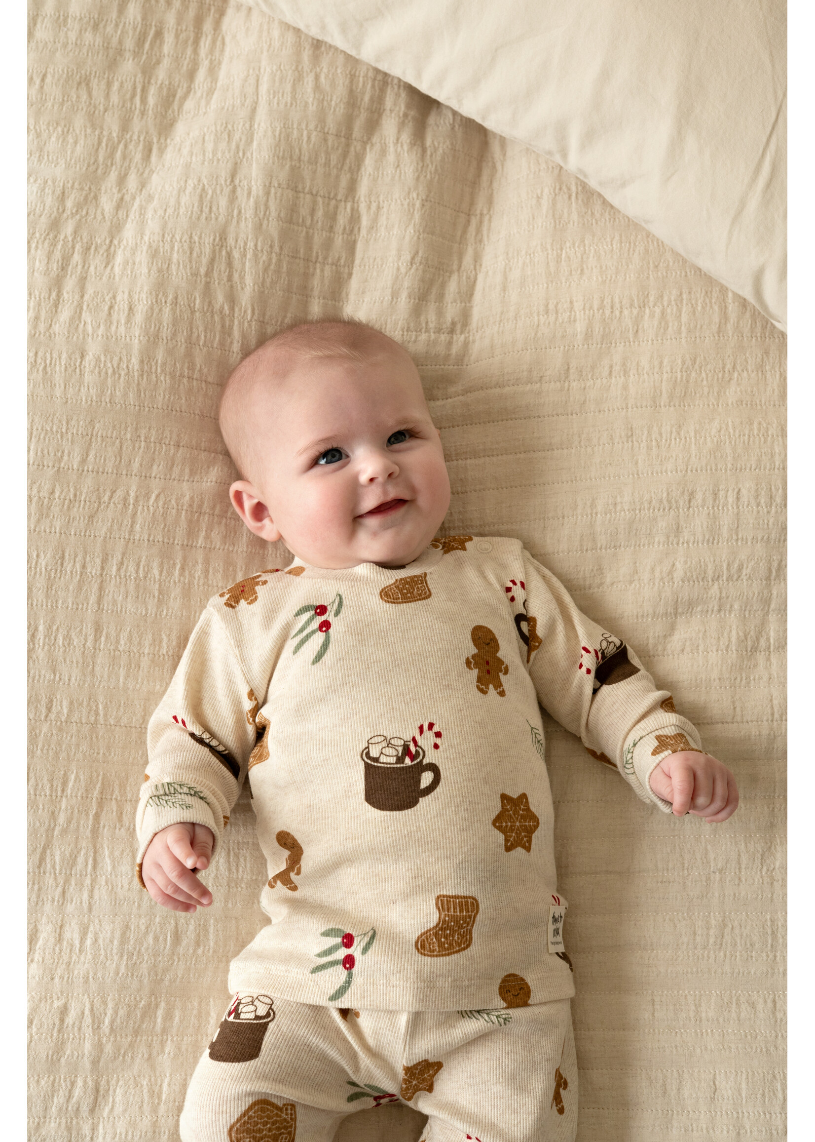 Feetje Feetje Pyjama Cosy Cookie 50500098 - Off white