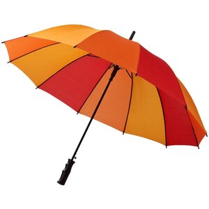 Kleurrijke paraplu met logo bedrukken